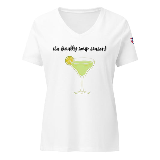 Why Soupaholics Love the 'Soup Season' Relaxed V-Neck Tee