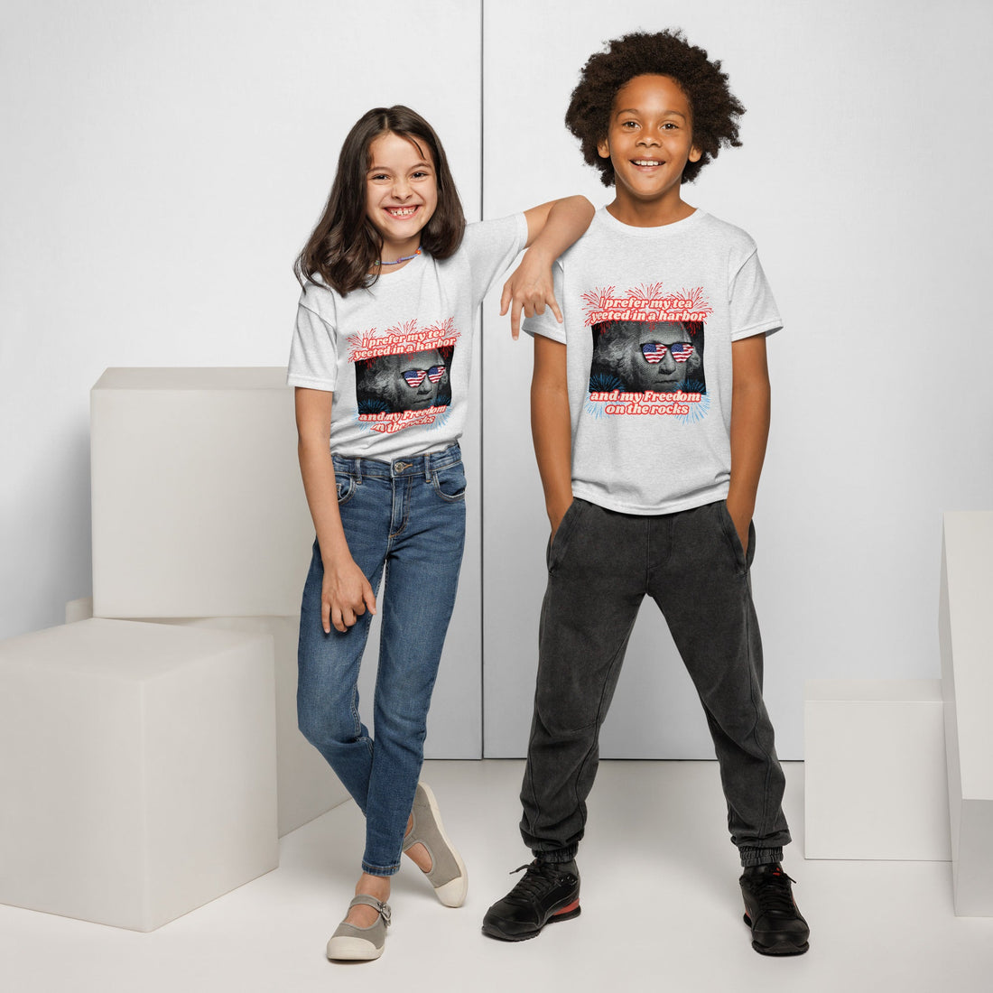 Yeet Tea Youth T-Shirt: Kid Chaos in Every Throw!