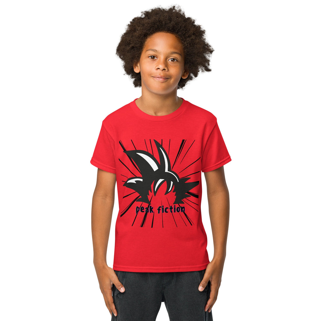 'Peak Fiction' Youth T-Shirt: Kid-Level Legendary Style