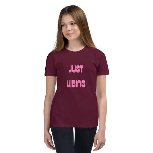 Why Kids Love the 'Just Vibing' Youth T-Shirt