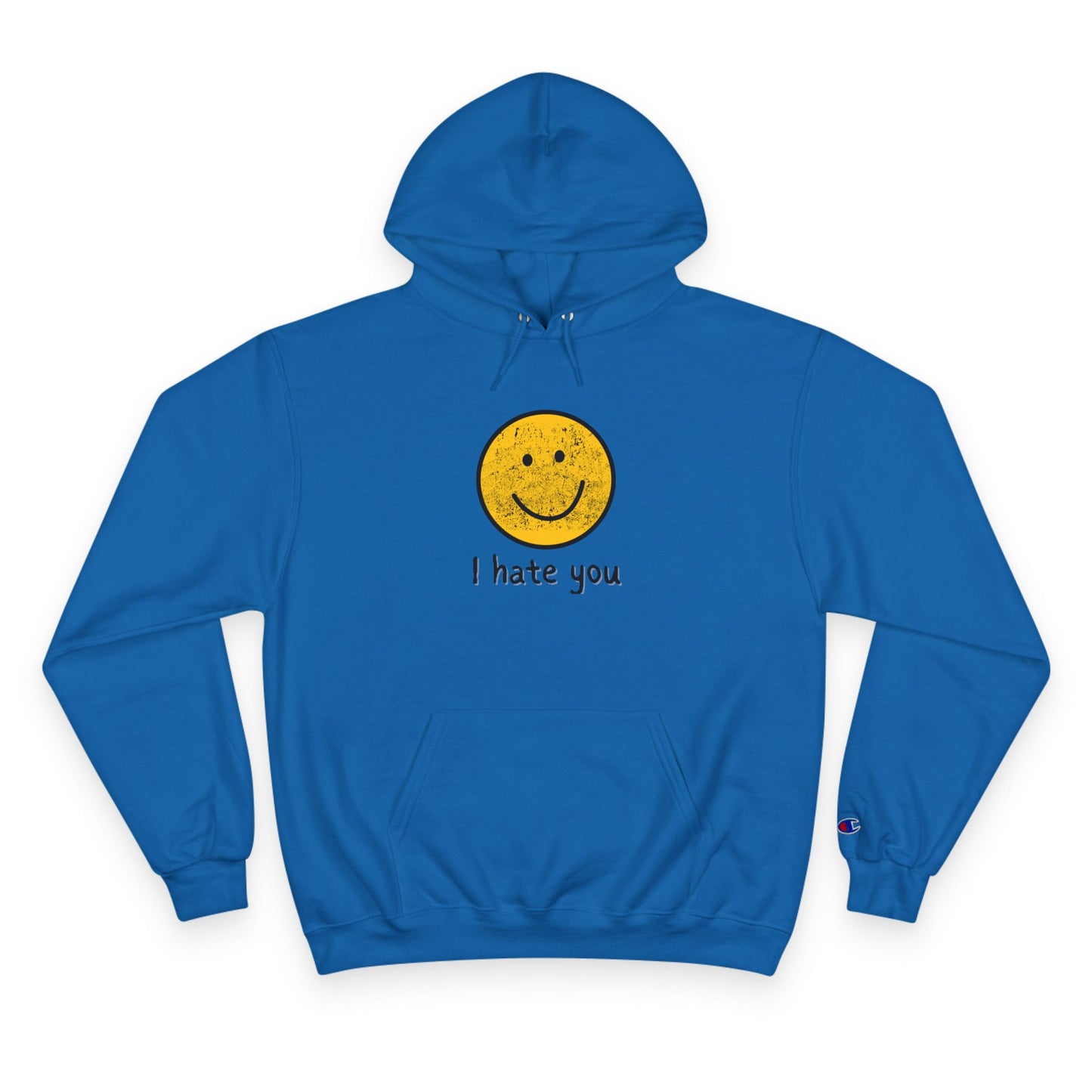 Harry Styles - SNL - I Hate You Smiley Hoodie - Champion Brand