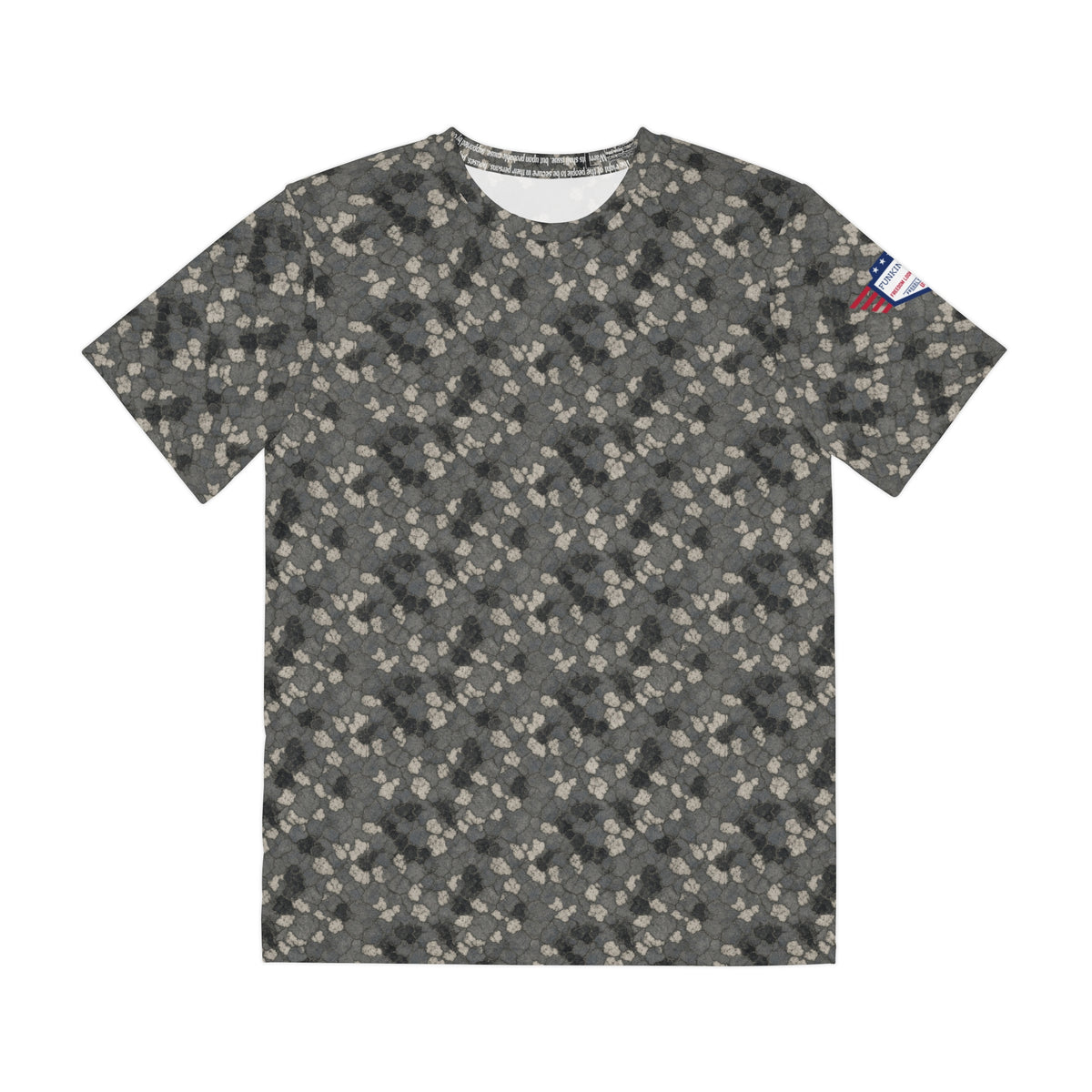 No AI - No Surveillance - Fourth Amendment Camo - Digital Urban Camouflage Shirt