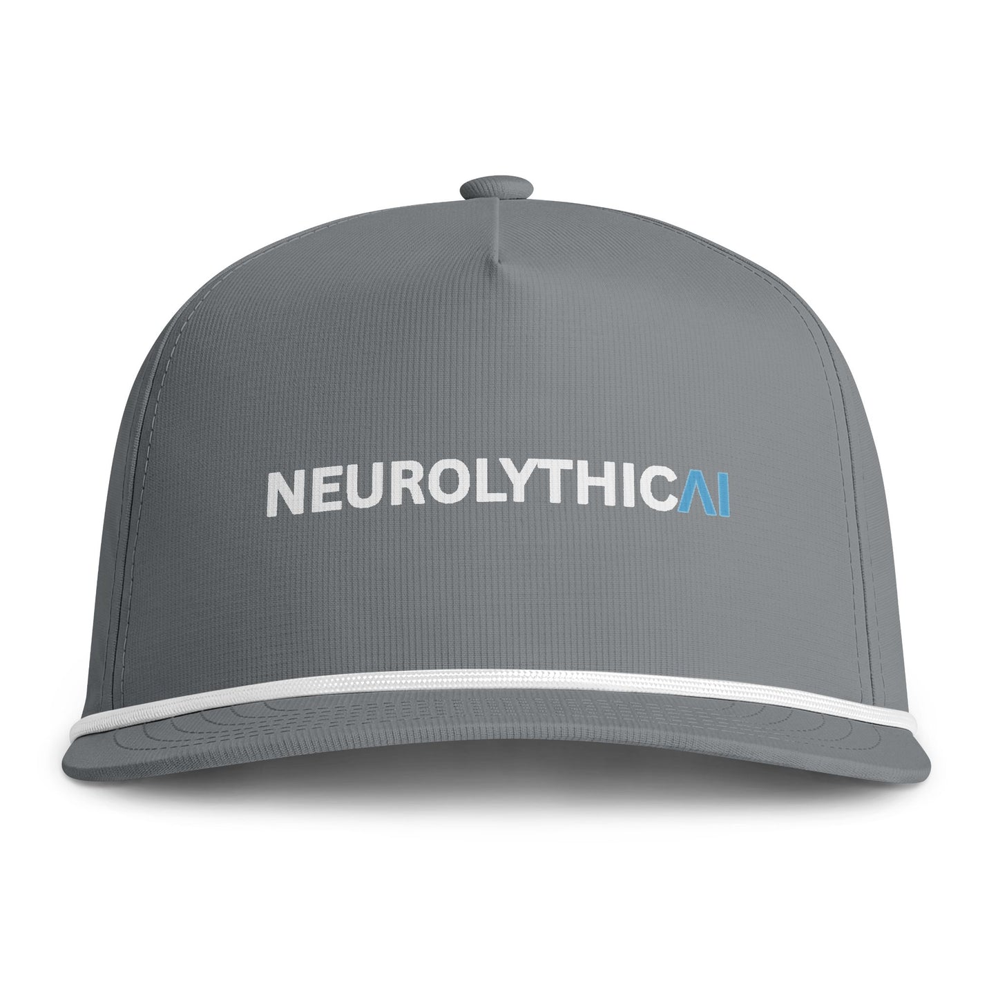 NeurolythicAI Rope Cap — Sunwashed Logo Trucker Hat