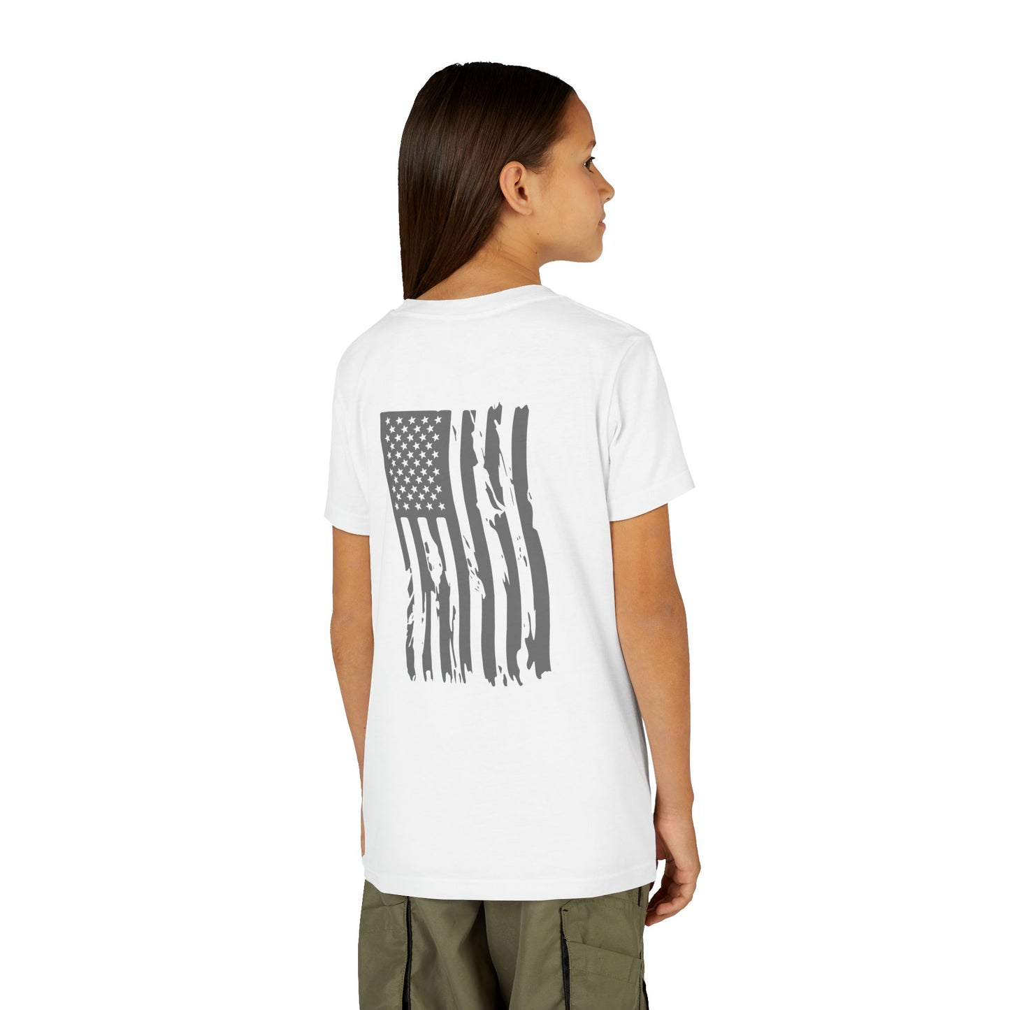 Youth - 'Paws for Freedom' Unisex Classic Tee - Celebrate Pets & Patriotism