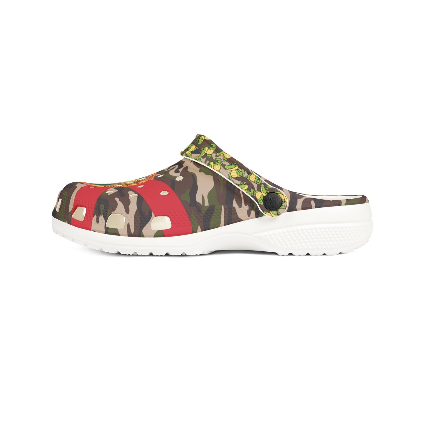 Florida Gator Camo Crocolookalikes, Comfortable Garden Footwear, Unique Outdoor Slip-Ons, Trendy Beach Shoes, Summer Essentials, Ideal Gift [...]