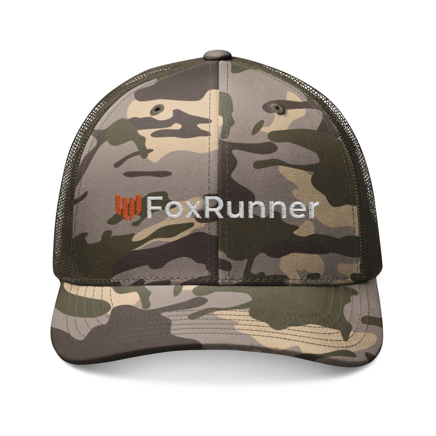 FoxRunner Camouflage Embroidered Trucker Hat