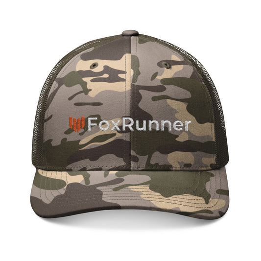 FoxRunner Camouflage Embroidered Trucker Hat
