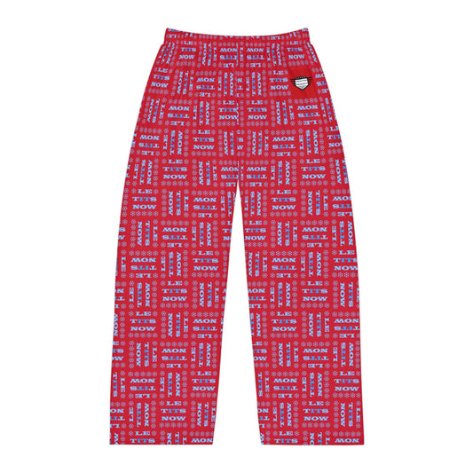 Men's Pajama Pants - LETitSNOW Pattern Lounge Sleepwear