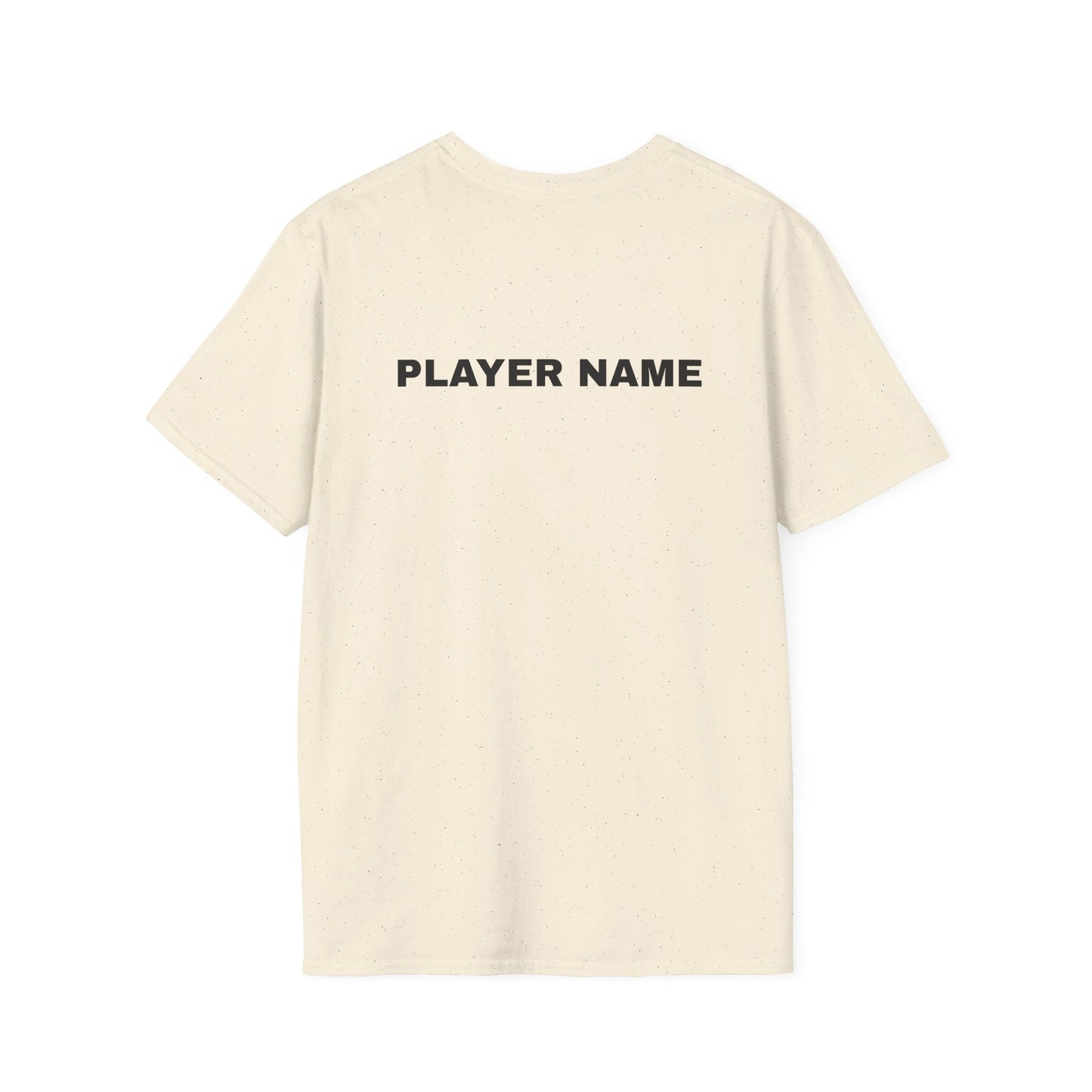 T-Shirt — Minimal 'Highland Smile' Logo Tee (Small Green Emblem)