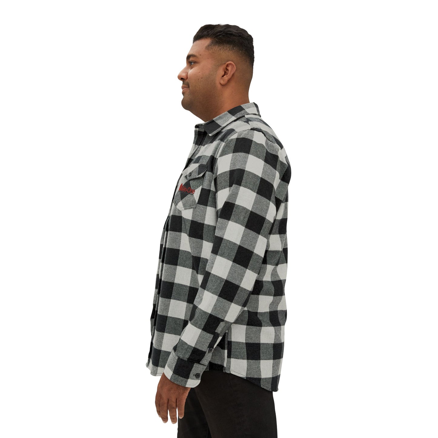 Buffalo Plaid Flannel Shirt — Classic Button-Up Workshirt - All-In-One