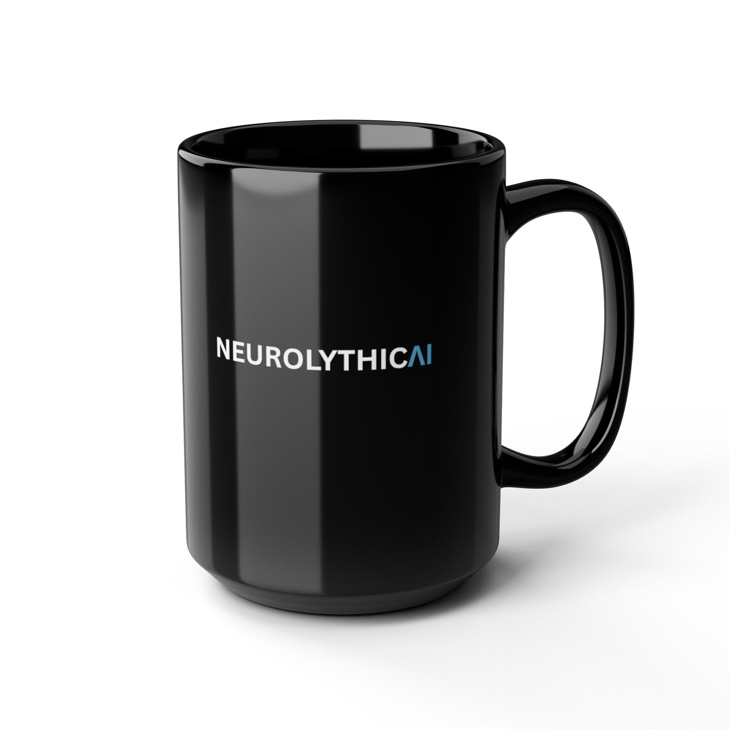 NeurolythicAI Black Coffee Mug – Branded Ceramic
