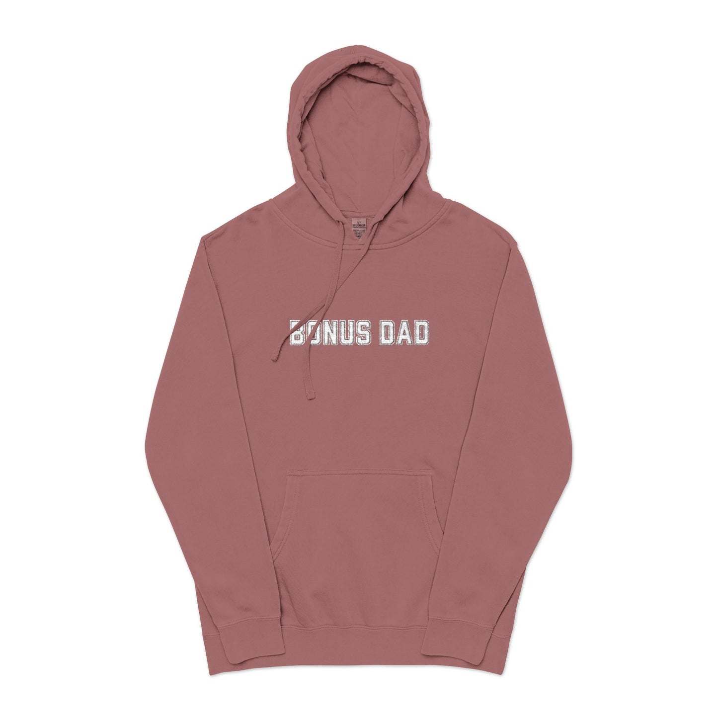 Bonus Dad - Embroidered Dad Hoodie - Vintage Style Dao Design