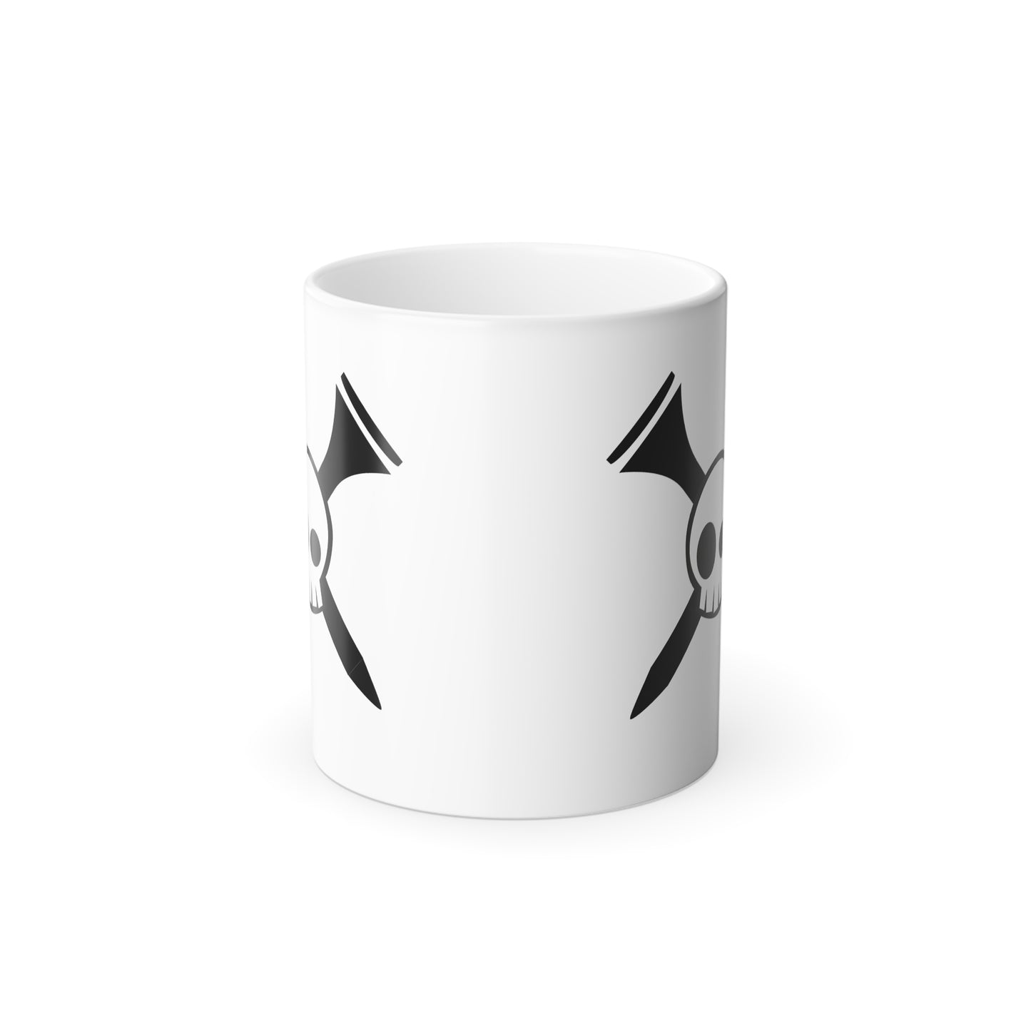 Color Morphing Tee-bone Mug - Transforming 11oz Hot Chocolate Cup