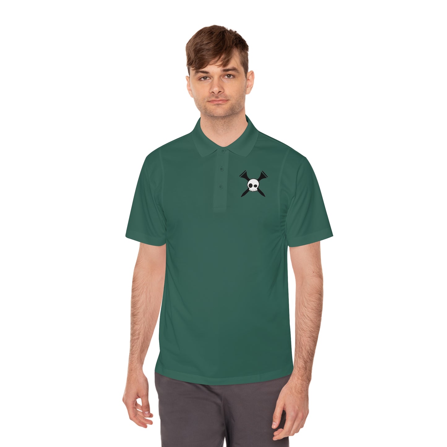 Tee-bone - Golf Polo Shirt with 'Tee It High, Let It Fly' Design