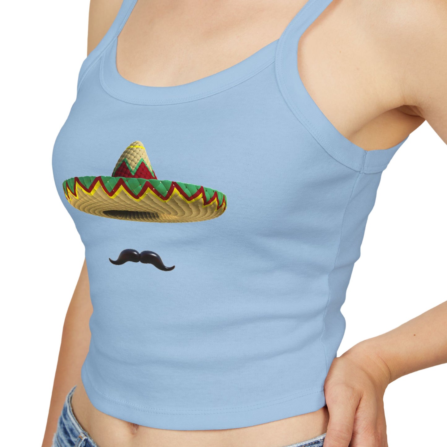 Easy Halloween Costume - Temu Obama - Dollar Store Obama - Sombrero Tank, Gift for Her