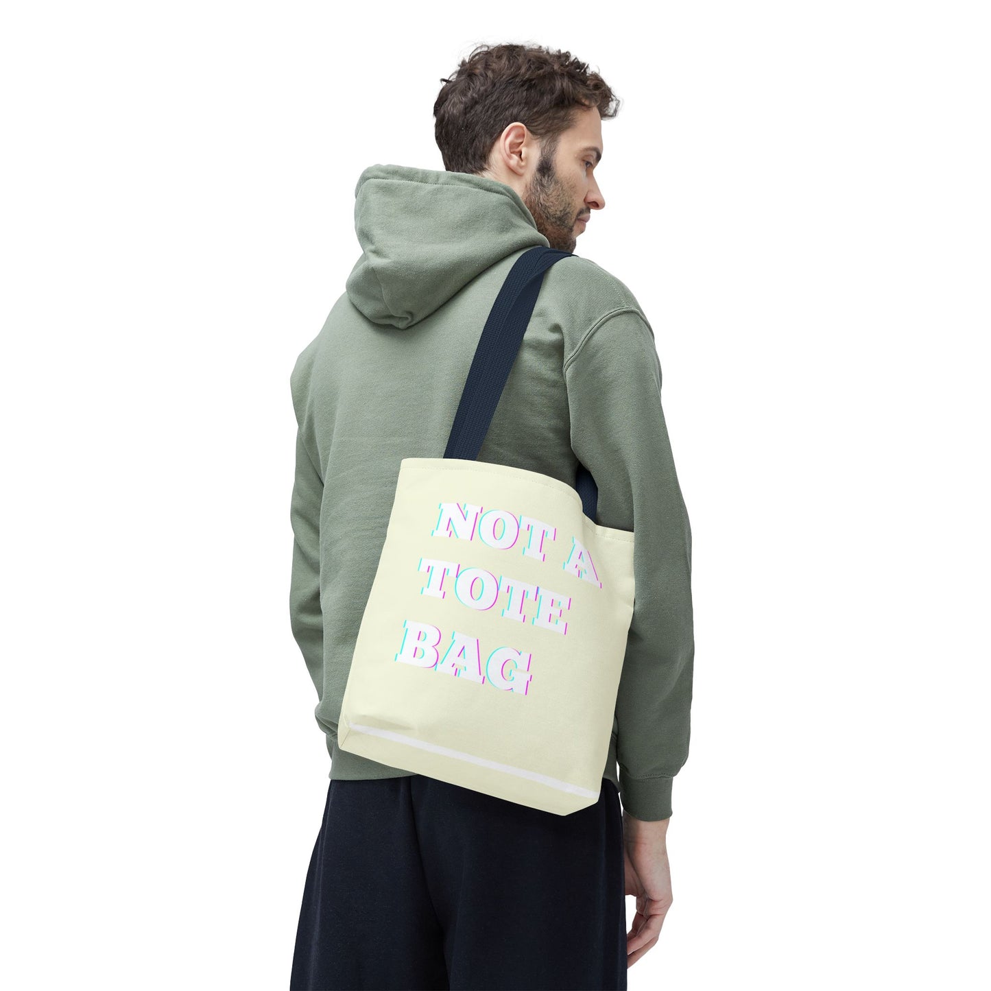 Not a Tote Bag, Stylish Grocery Bag, Not A Tote Bag, Gift for Friends, Everyday Carryall, Fun Beach Bag