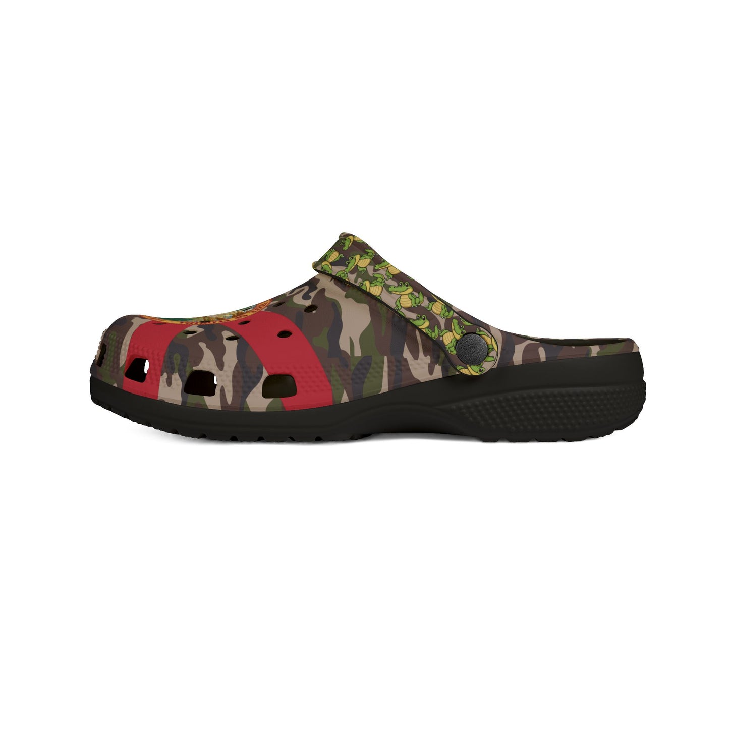 Florida Gator Camo Crocolookalikes, Comfortable Garden Footwear, Unique Outdoor Slip-Ons, Trendy Beach Shoes, Summer Essentials, Ideal Gift [...]