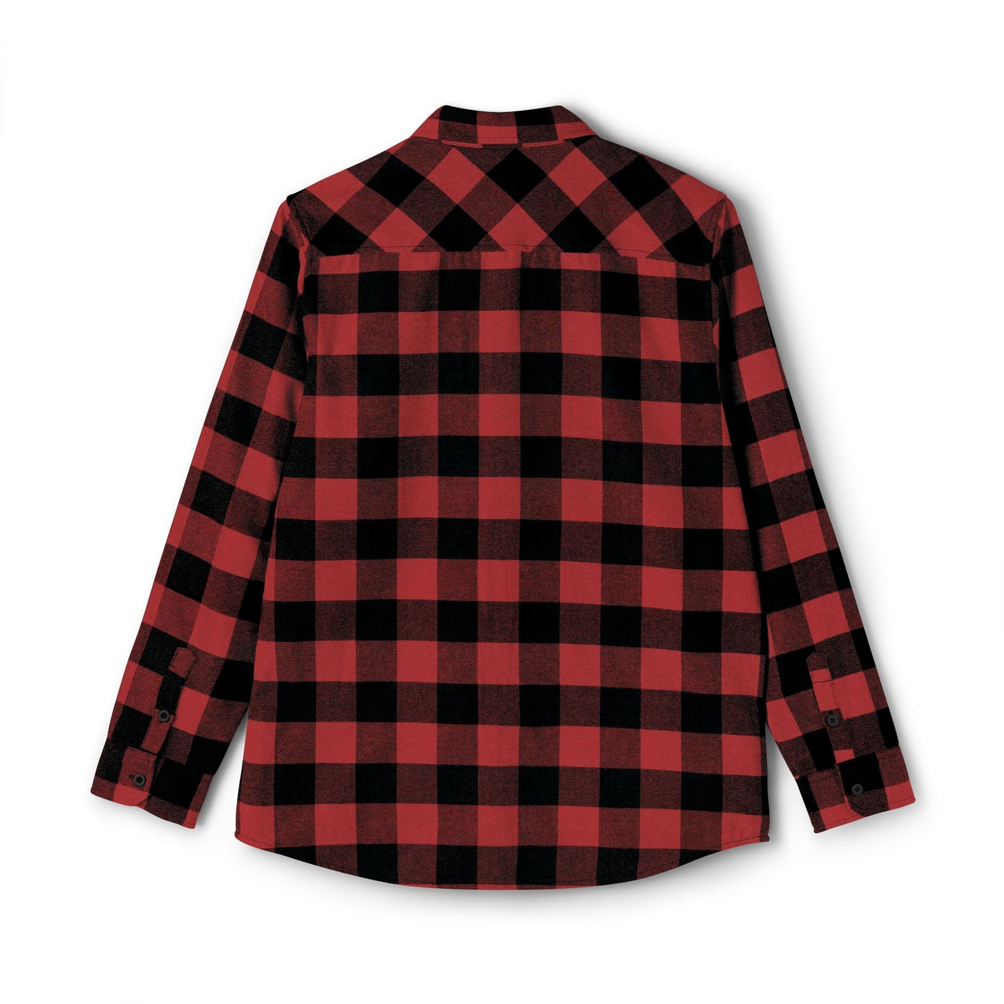 Buffalo Plaid Flannel Shirt — Classic Button-Up Workshirt - All-In-One
