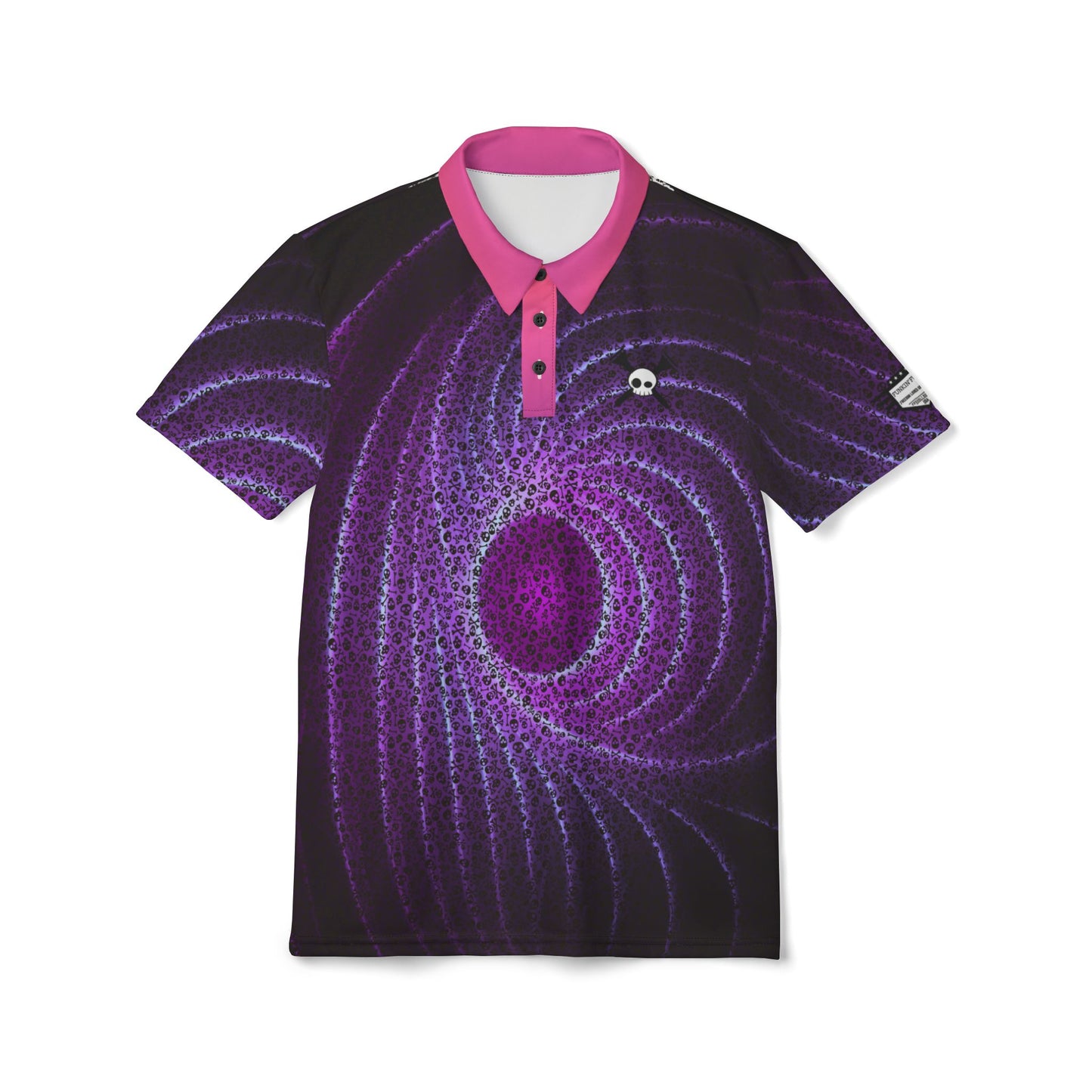 Tee-bone - Purple Hole Stylish Unisex Polo Shirt