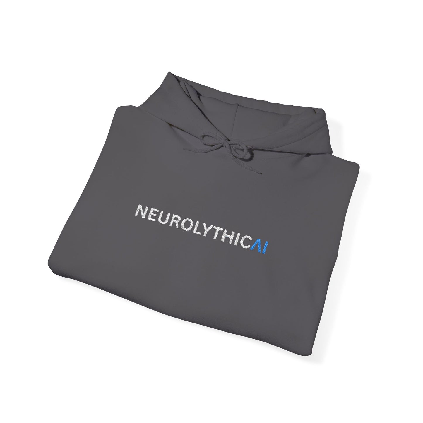 NeurolyticAI Hoodie — Minimal Neural Science Logo Pullover