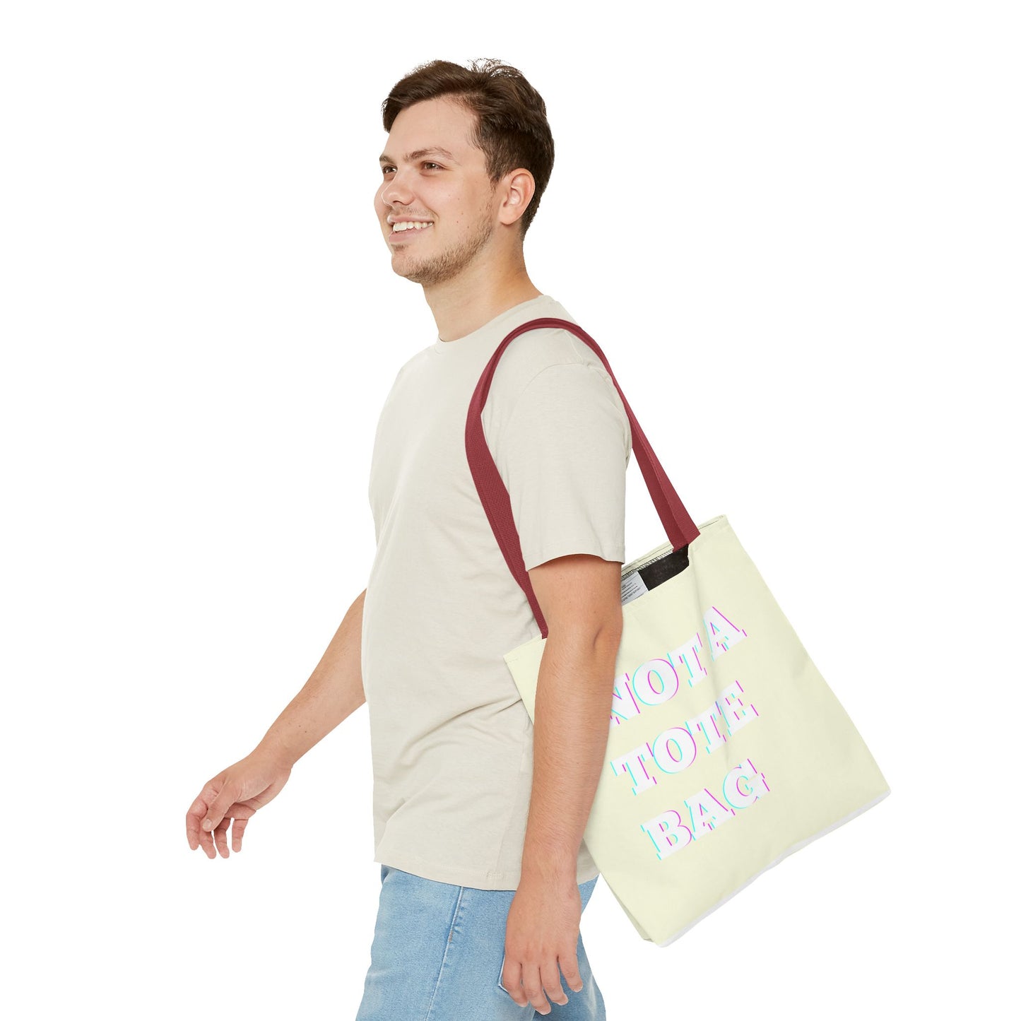 Not a Tote Bag, Stylish Grocery Bag, Not A Tote Bag, Gift for Friends, Everyday Carryall, Fun Beach Bag