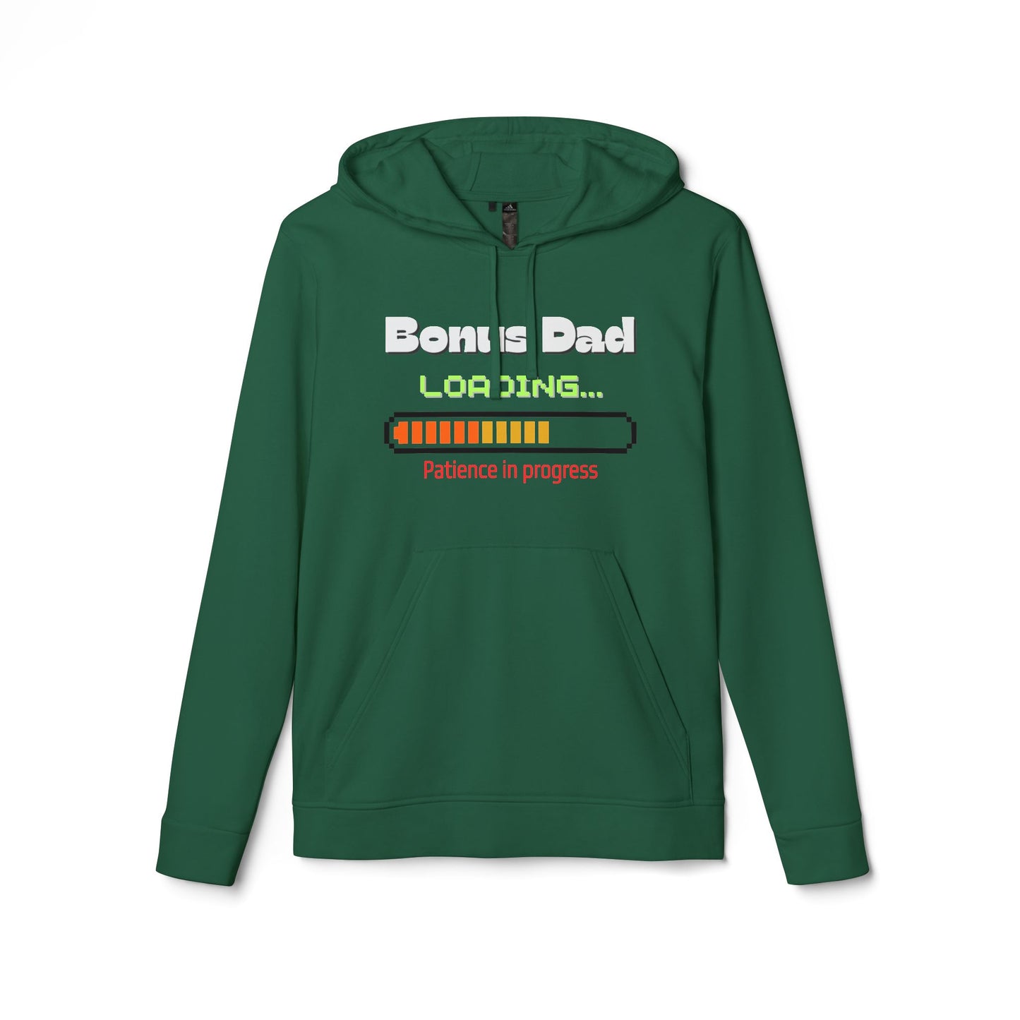 Bonus Dad - Patience in Progress Adidas Fleece Hoodie