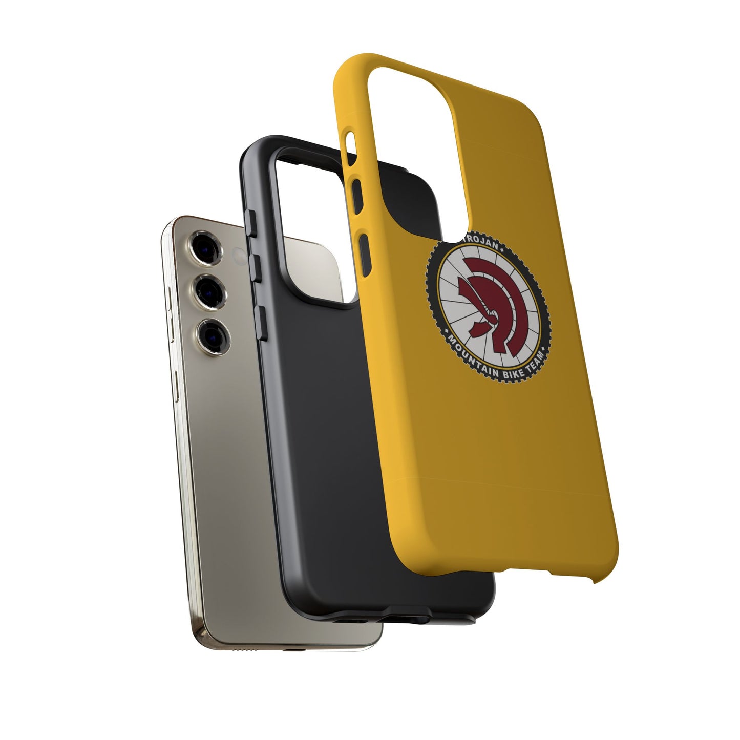 Trojan Mountain Bike Tough Case - Durable Phone Cover for Adventurers