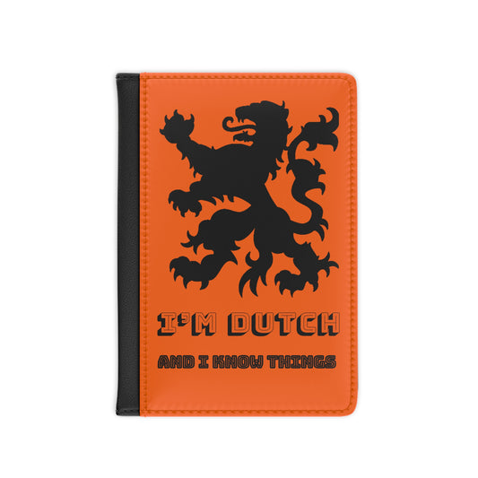 Dutch RFID Blocking - Passport Cover - Travel Accessory for Adventurers, Gift for Wanderers, Travel Journal Holder, Stylish [...]