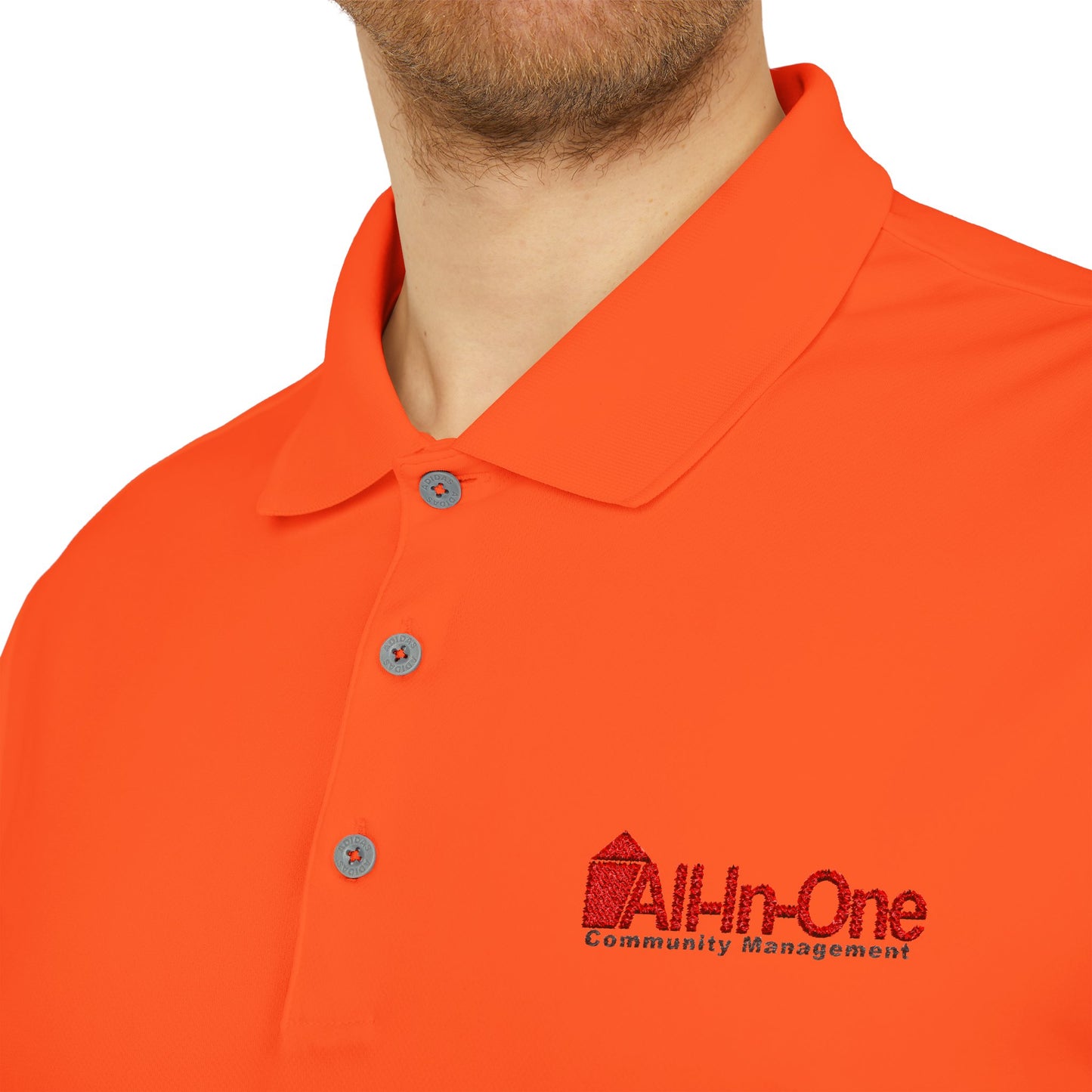 adidas Performance Polo — All-In-One Logo Embroidered