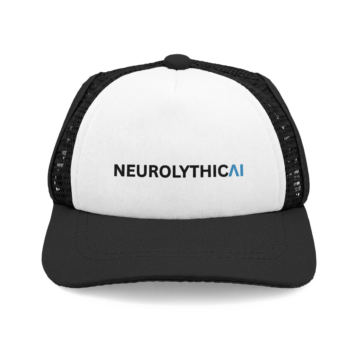 DOG HAT - NeurolythicAI Foam Trucker Hat — Dog-Friendly Mesh Cap