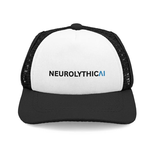 DOG HAT - NeurolythicAI Foam Trucker Hat — Dog-Friendly Mesh Cap