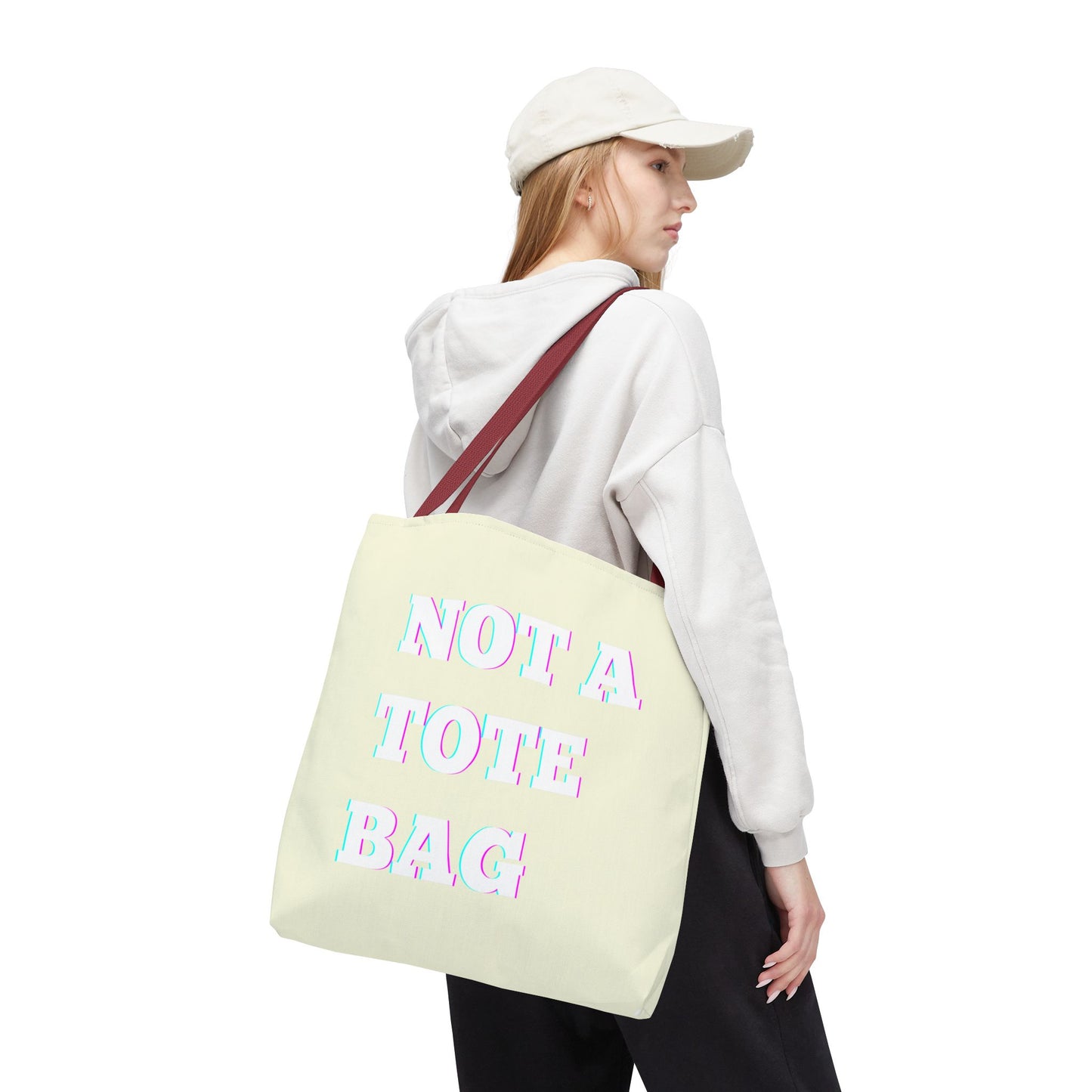 Not a Tote Bag, Stylish Grocery Bag, Not A Tote Bag, Gift for Friends, Everyday Carryall, Fun Beach Bag