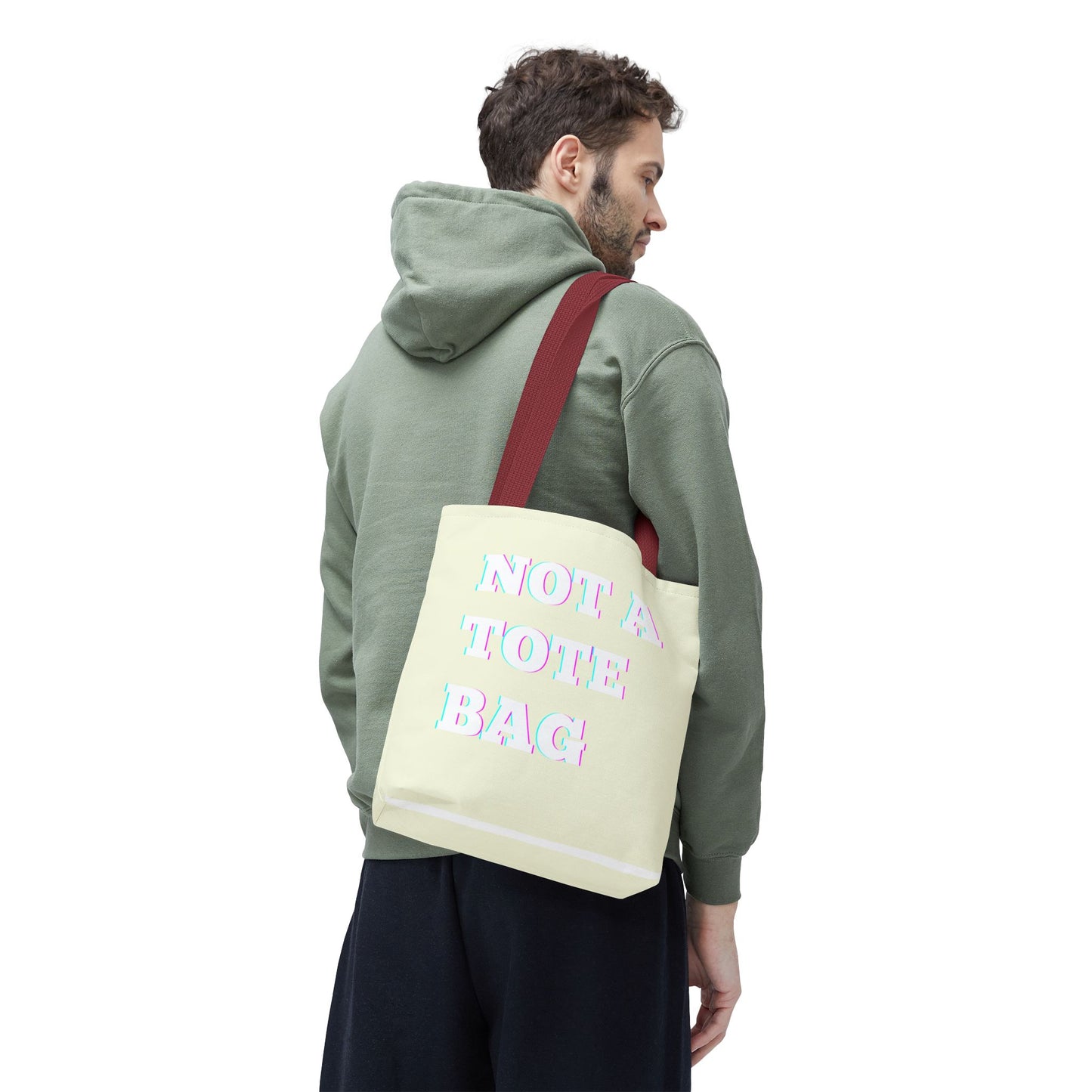 Not a Tote Bag, Stylish Grocery Bag, Not A Tote Bag, Gift for Friends, Everyday Carryall, Fun Beach Bag
