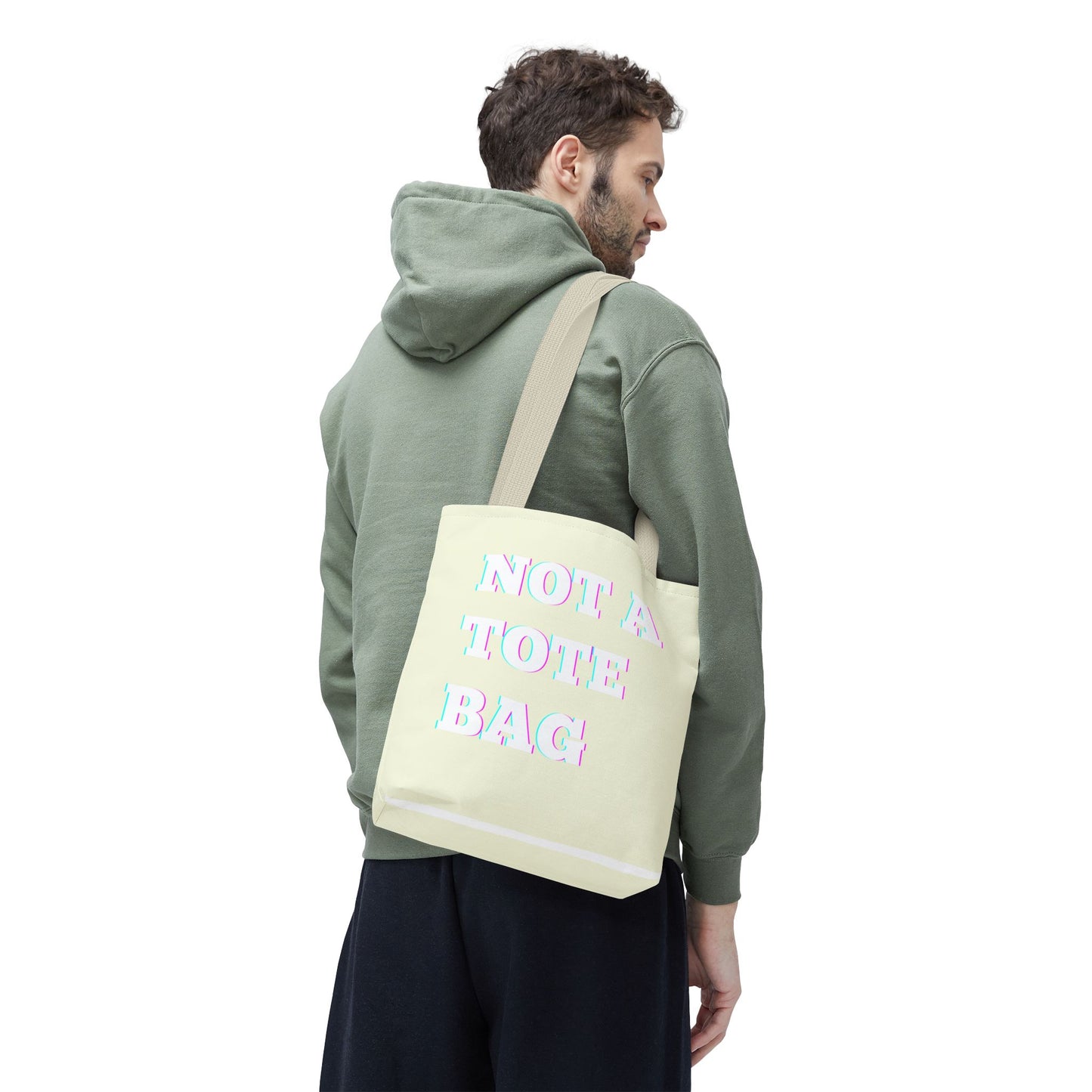 Not a Tote Bag, Stylish Grocery Bag, Not A Tote Bag, Gift for Friends, Everyday Carryall, Fun Beach Bag