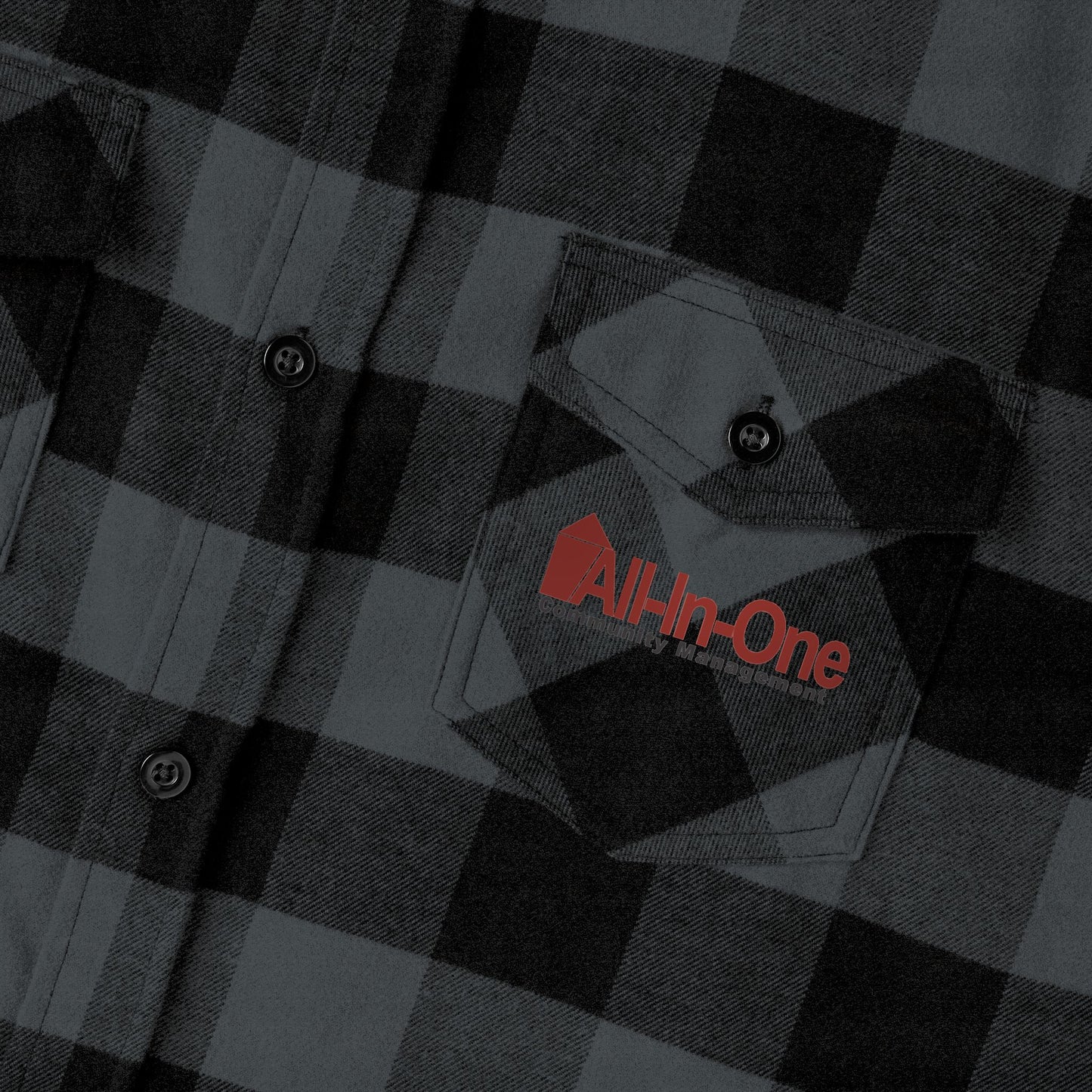 Buffalo Plaid Flannel Shirt — Classic Button-Up Workshirt - All-In-One
