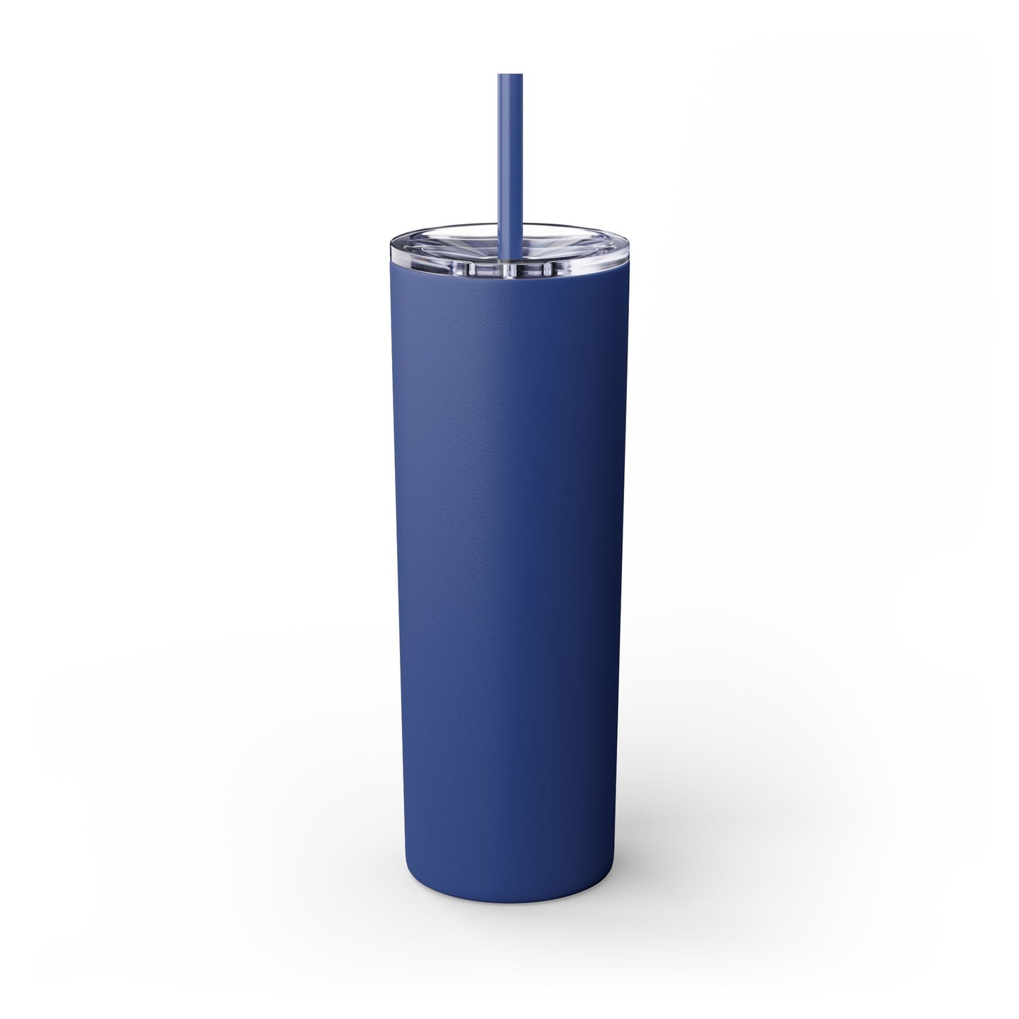 Skinny 20oz Tumbler with Straw — All-In-One Community Management Logo One sided
