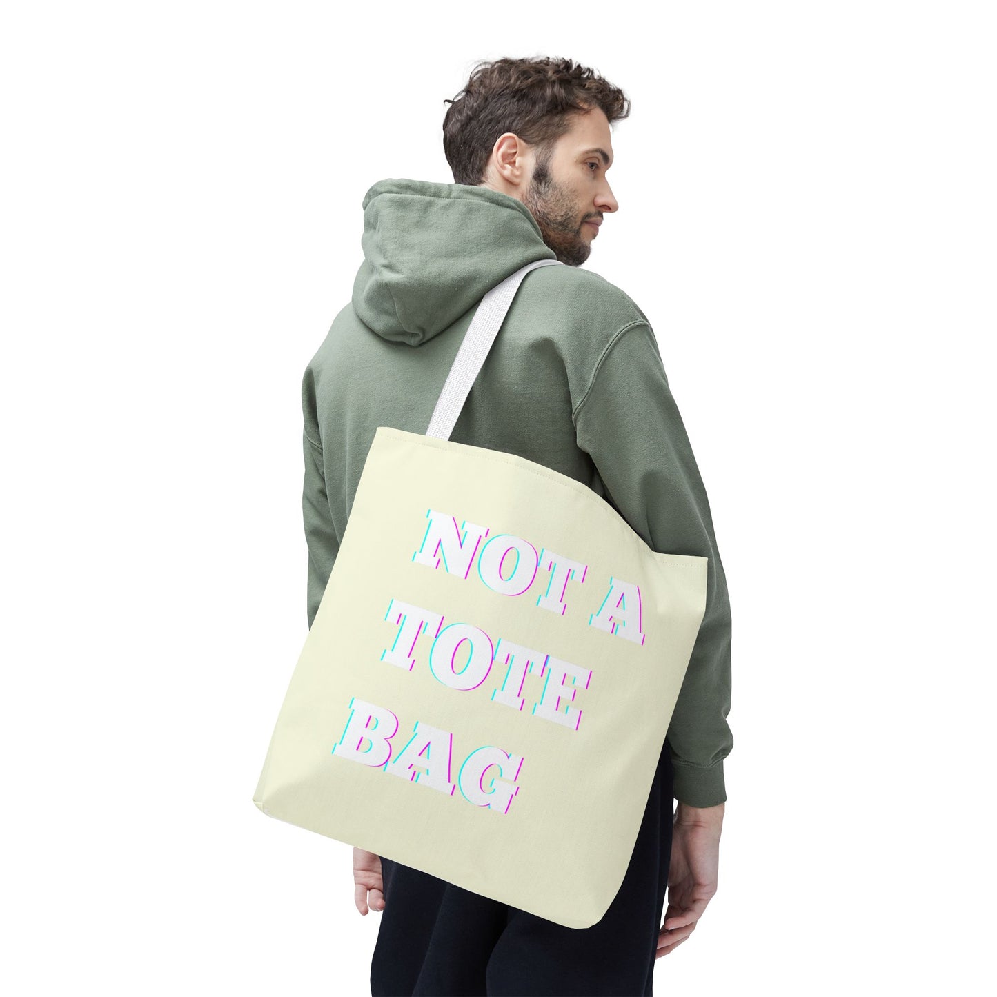 Not a Tote Bag, Stylish Grocery Bag, Not A Tote Bag, Gift for Friends, Everyday Carryall, Fun Beach Bag