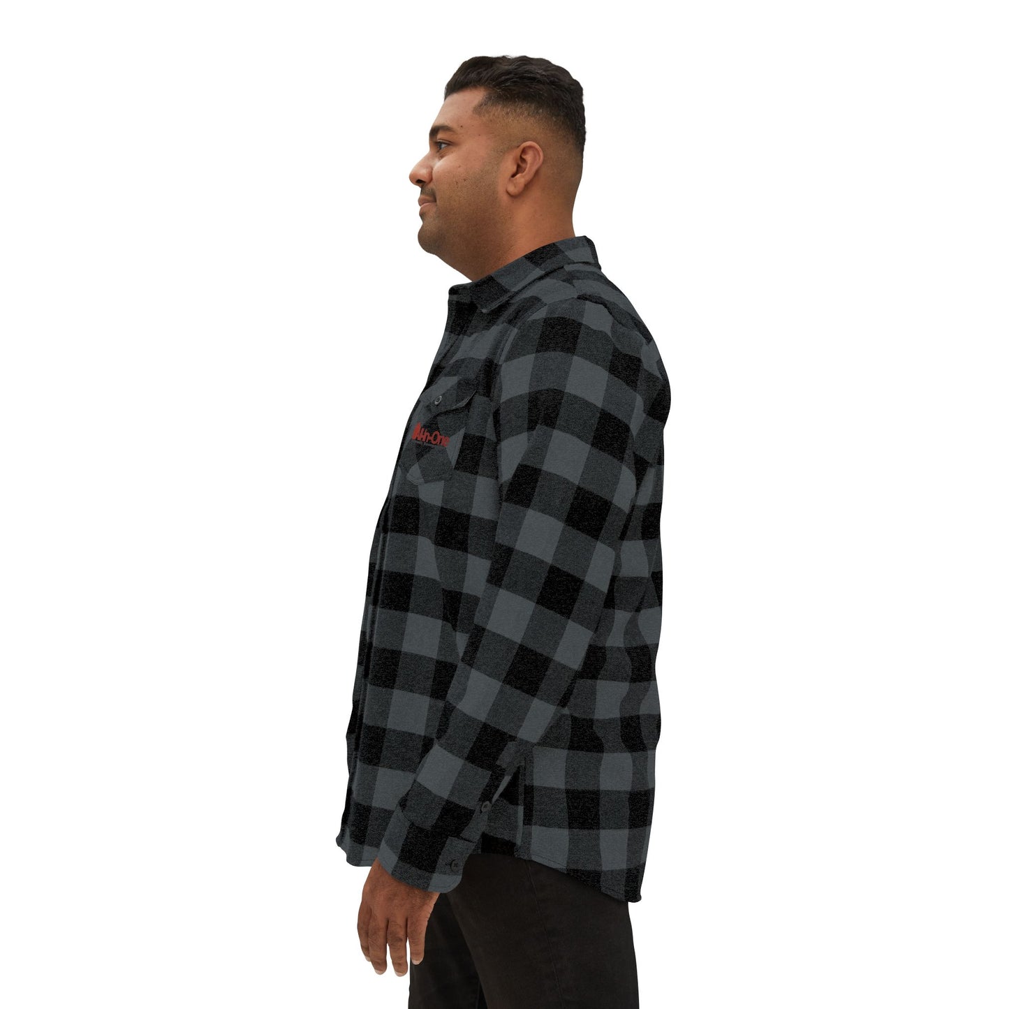 Buffalo Plaid Flannel Shirt — Classic Button-Up Workshirt - All-In-One