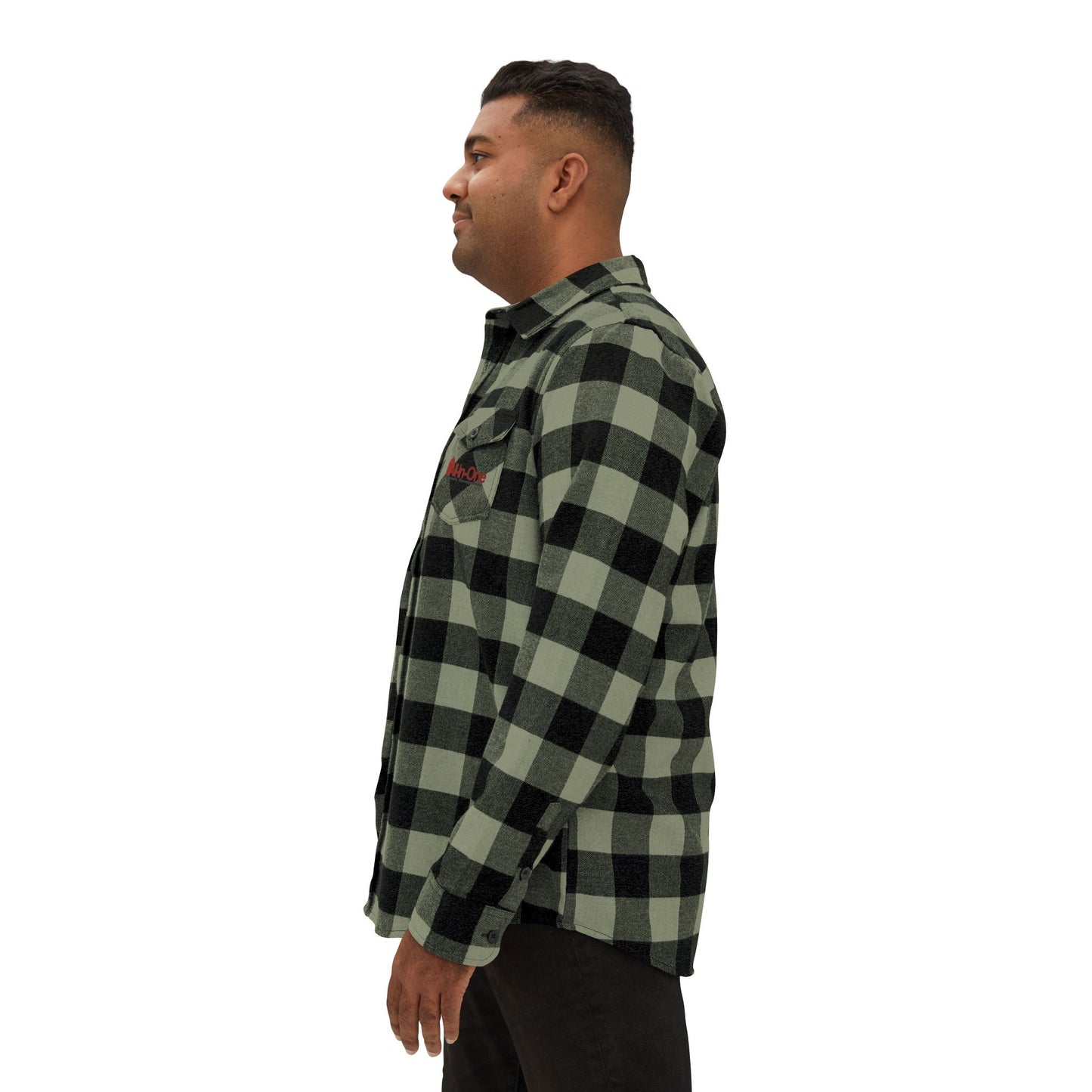 Buffalo Plaid Flannel Shirt — Classic Button-Up Workshirt - All-In-One