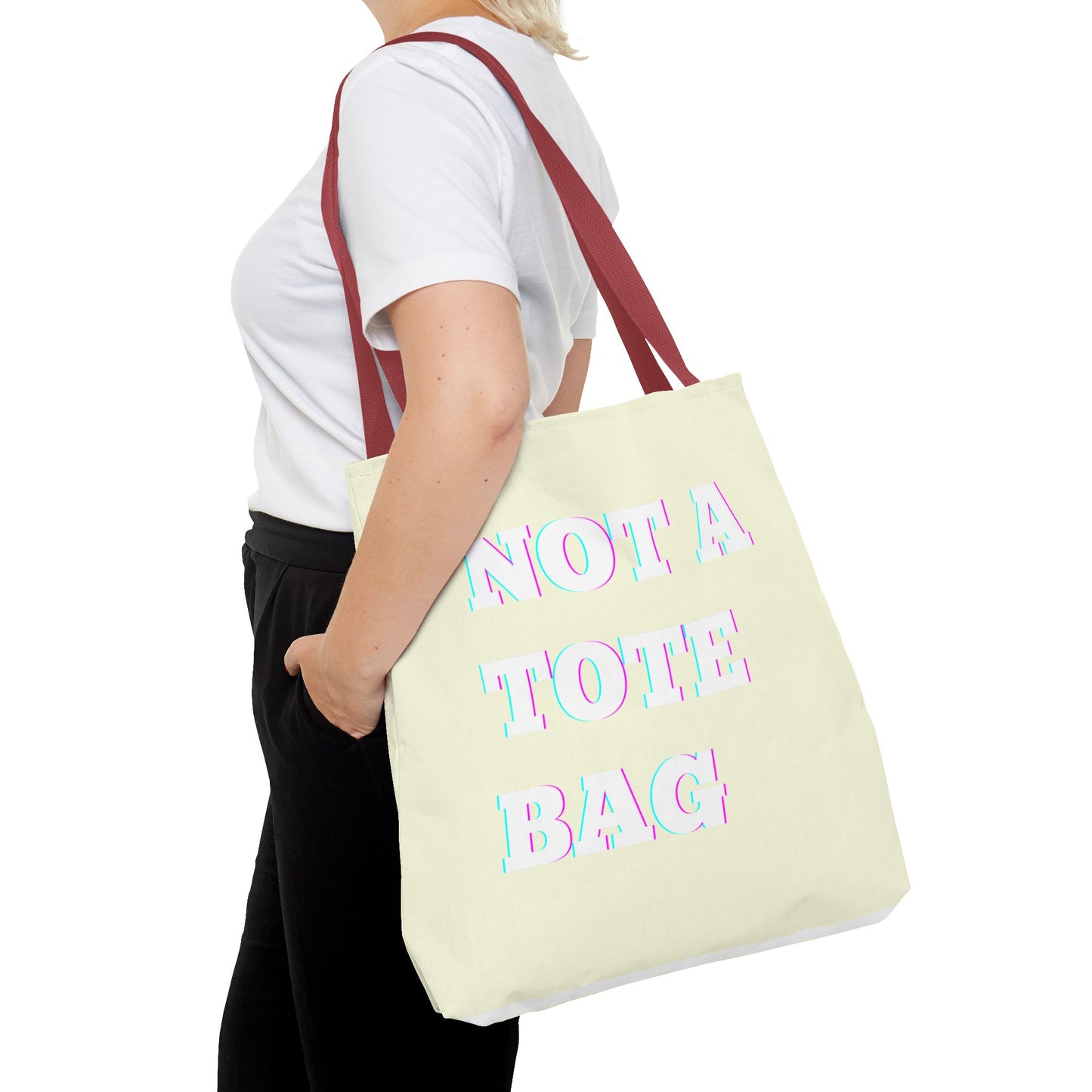 Not a Tote Bag, Stylish Grocery Bag, Not A Tote Bag, Gift for Friends, Everyday Carryall, Fun Beach Bag