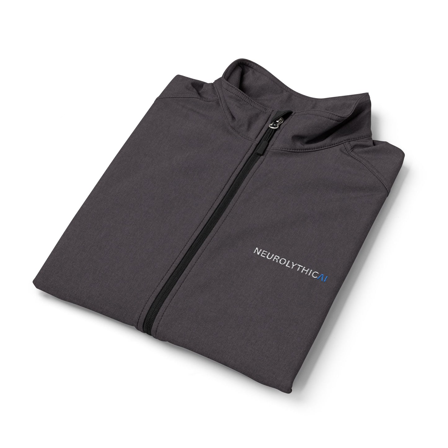 NeurolythicAI Men's Soft Shell Vest - Lightweight Windproof Zip Front