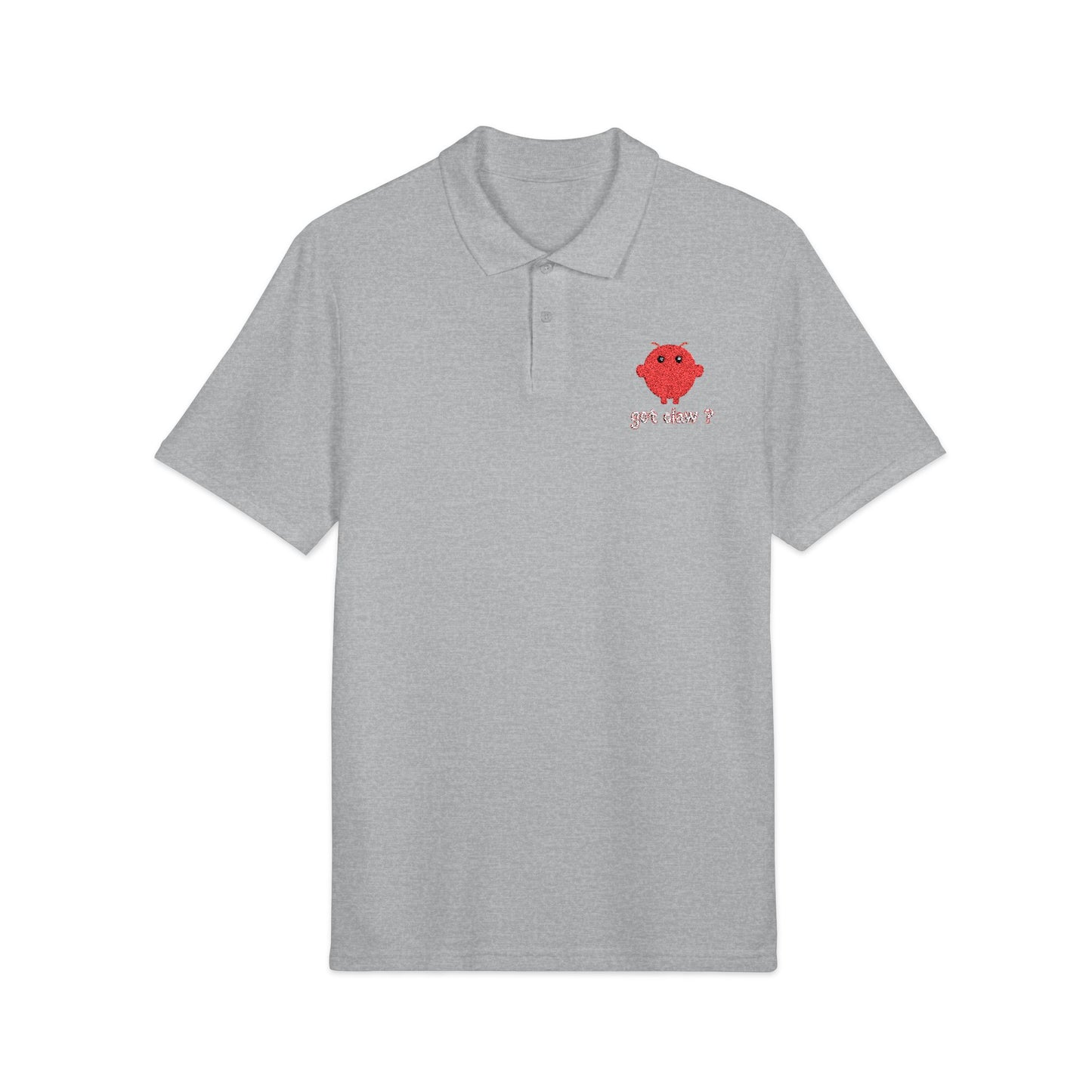 Embroidery Polo Shirt — OpenClaw Logo with "Got Claw?" Tagline