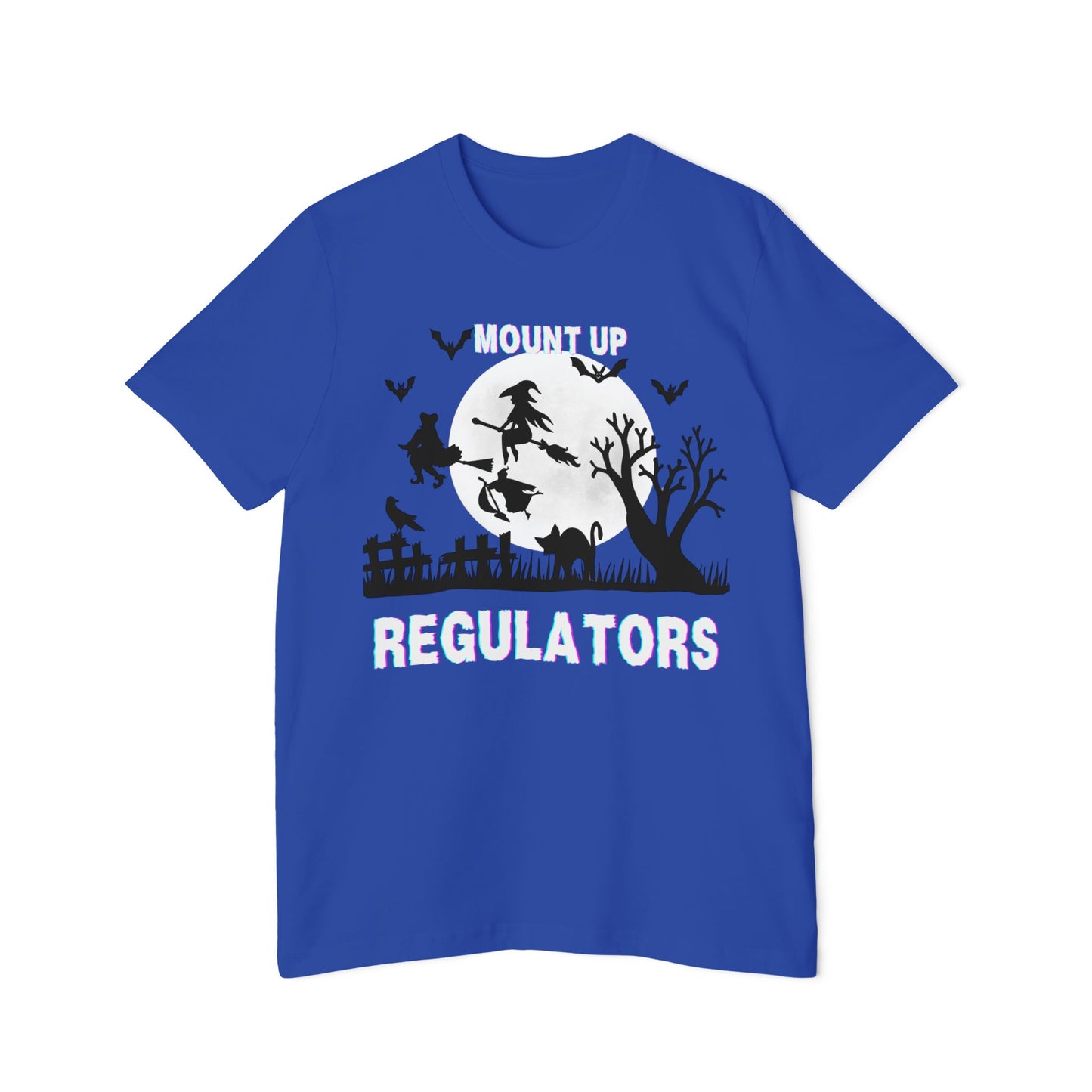 Mount Up Regulators T-Shirt, Unisex Halloween Top, Gift for Witch Lovers