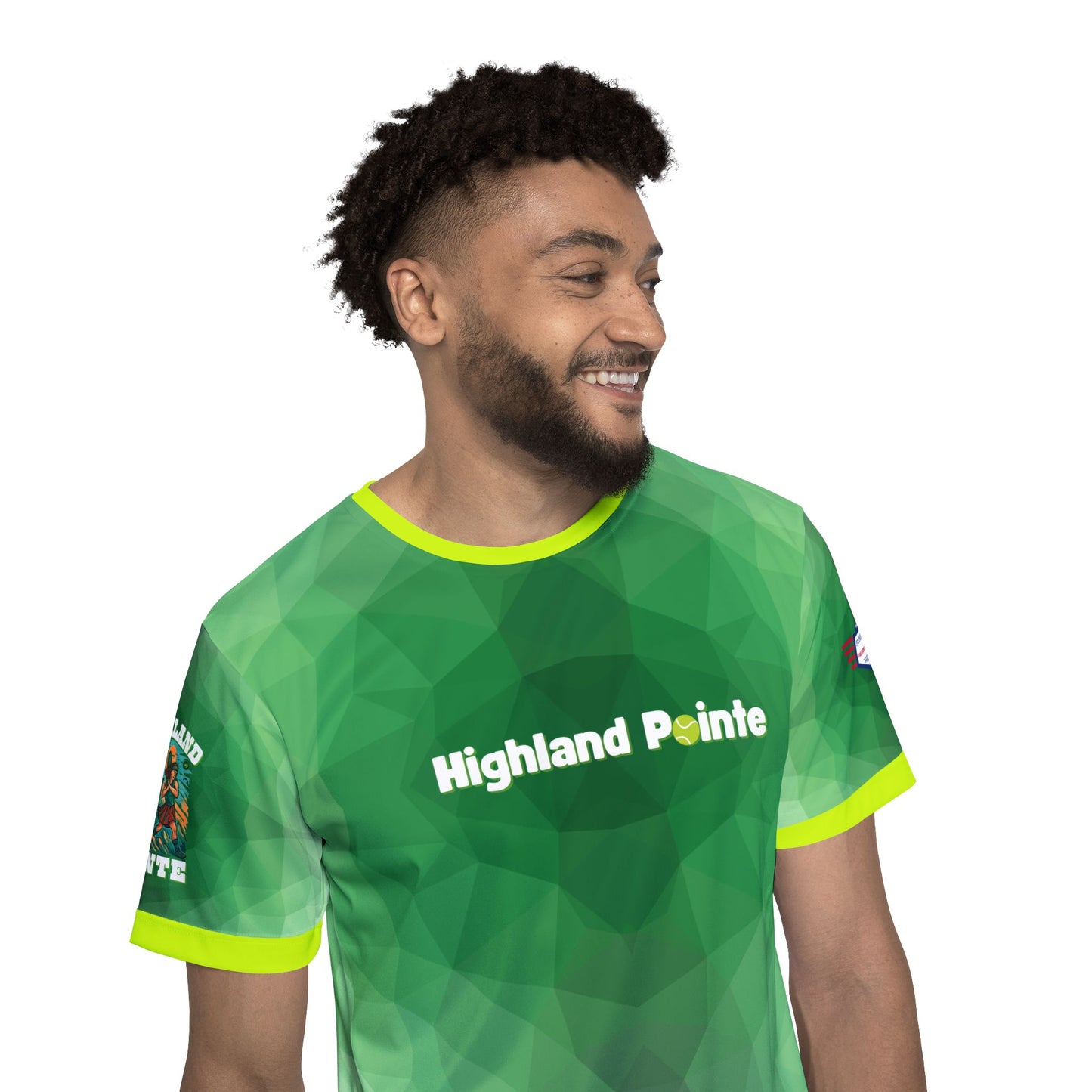 Highland Pointe Tennis Jersey for Active Lifestyles, Team Spirit Wear, Casual Outings, Game Day Apparel, Gift for Sports Fans