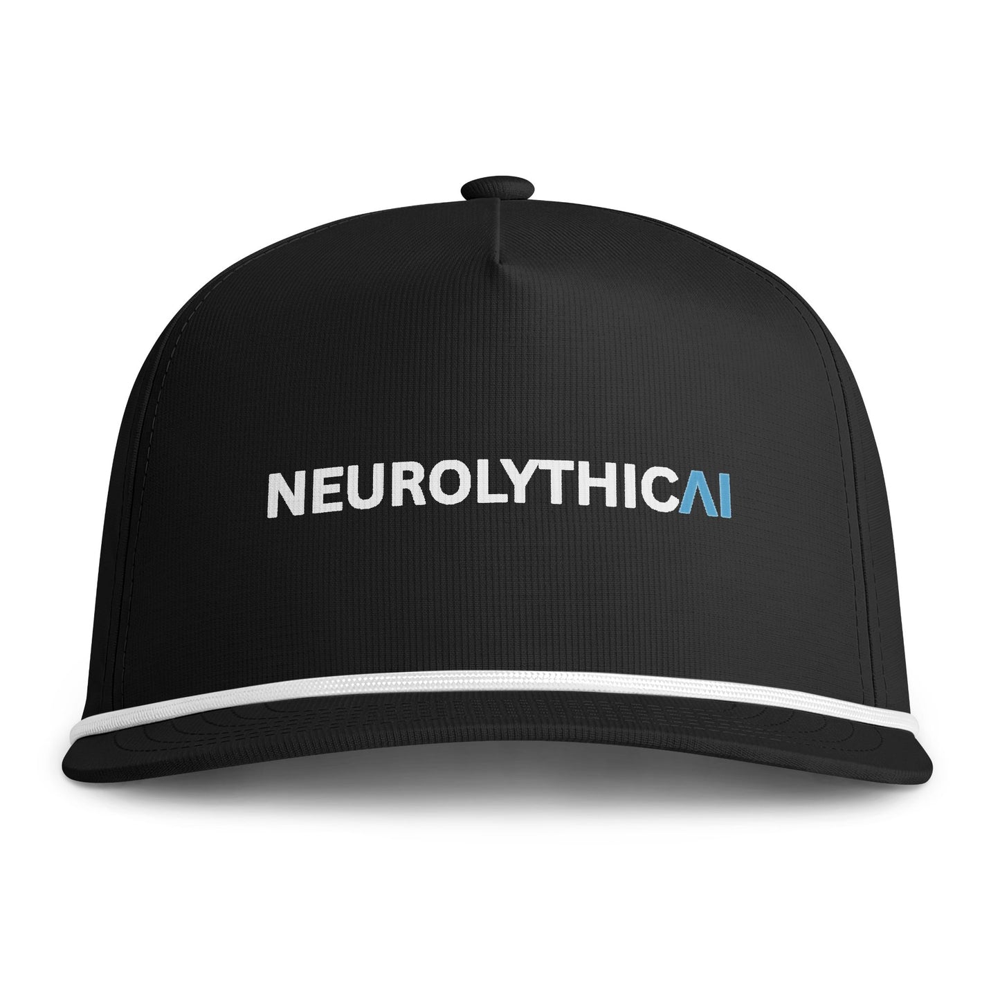 NeurolythicAI Rope Cap — Sunwashed Logo Trucker Hat