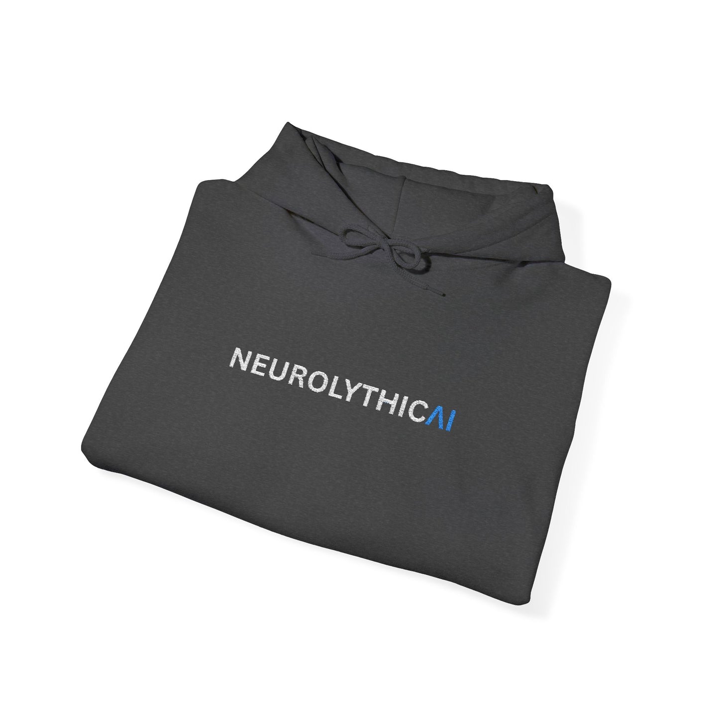 NeurolyticAI Hoodie — Minimal Neural Science Logo Pullover