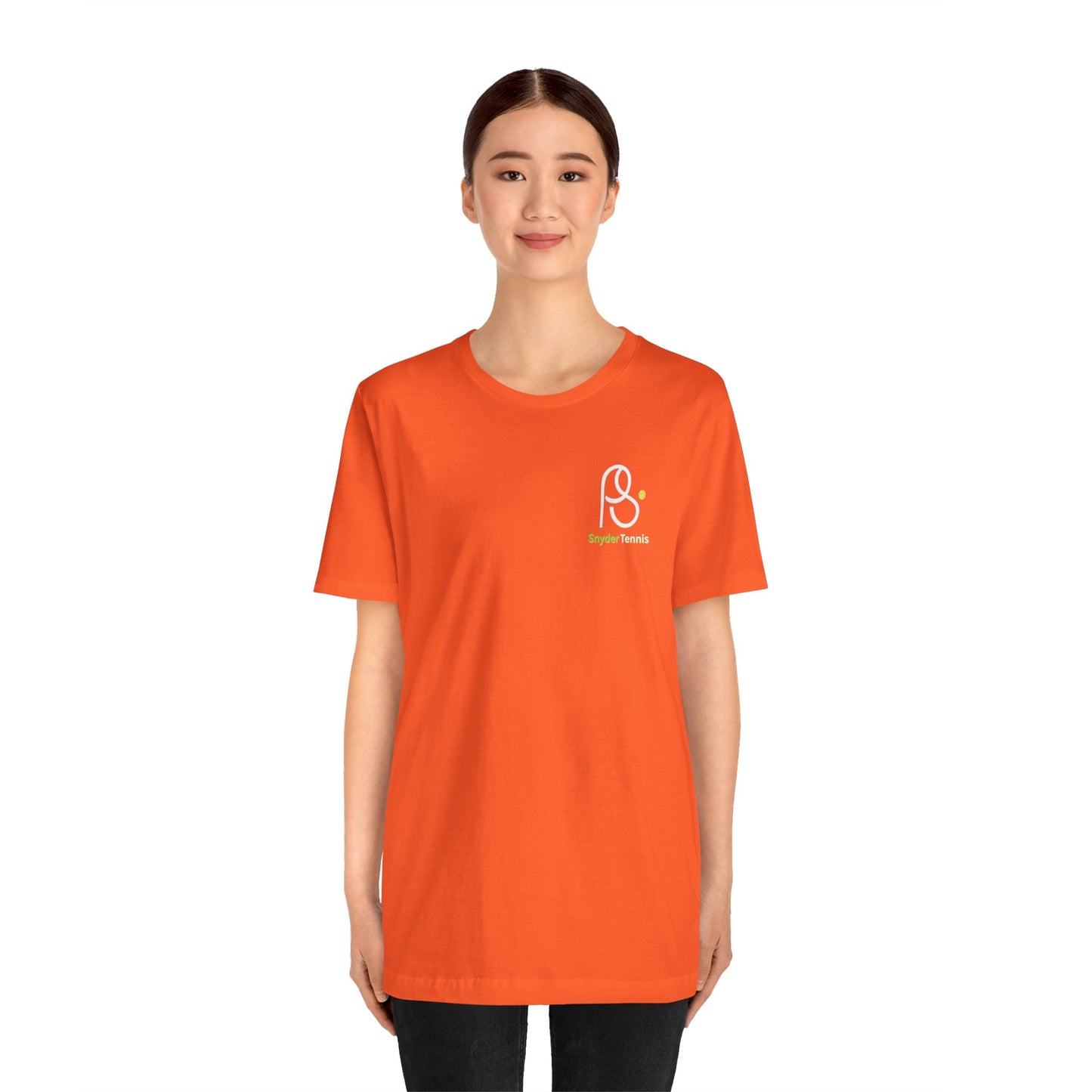 Bella+Canvas 3001 size chart graphic for Coach Pete Snyder tee, imperial/metric measurements XS-4XL
