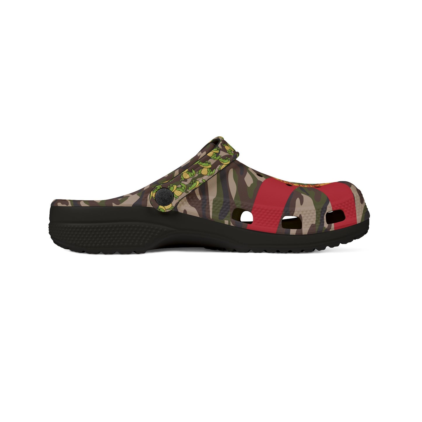 Florida Gator Camo Crocolookalikes, Comfortable Garden Footwear, Unique Outdoor Slip-Ons, Trendy Beach Shoes, Summer Essentials, Ideal Gift [...]