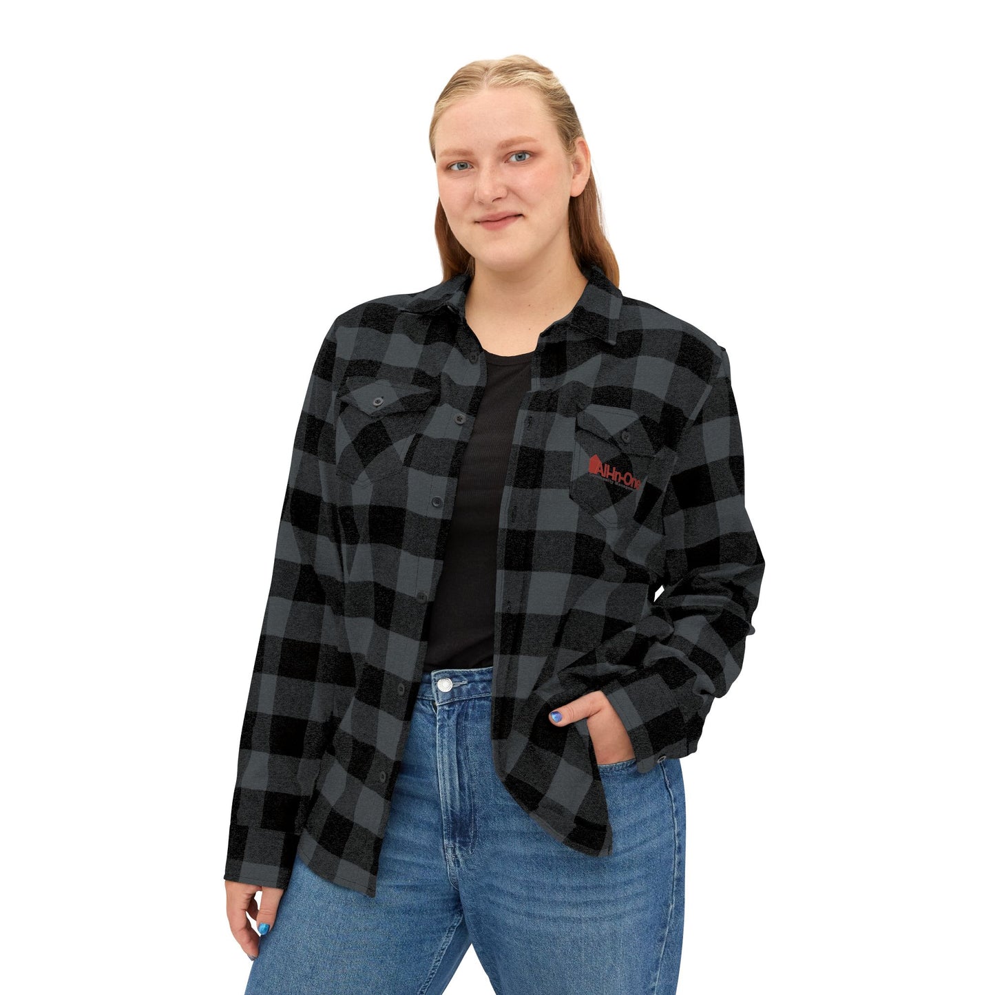 Buffalo Plaid Flannel Shirt — Classic Button-Up Workshirt - All-In-One