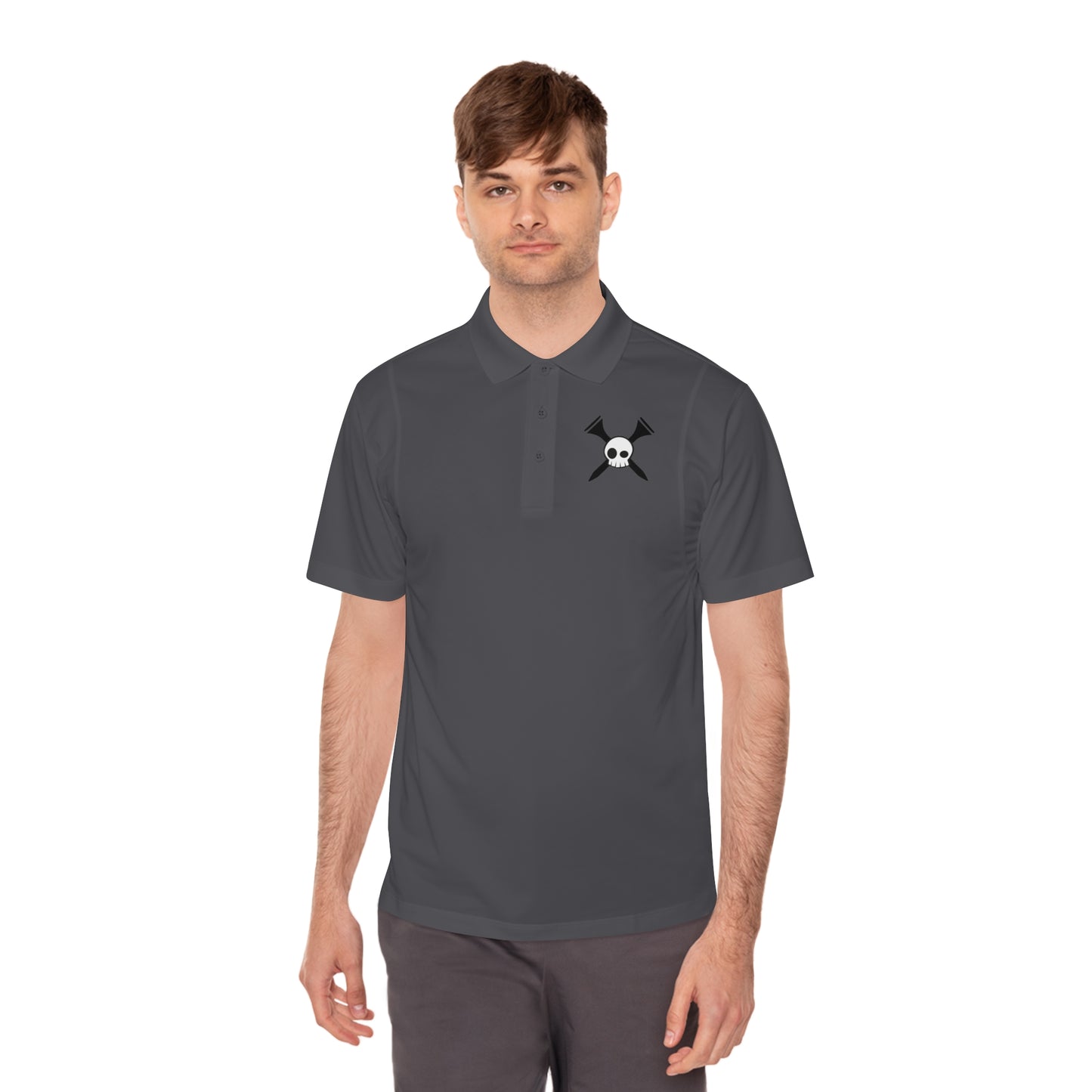 Tee-bone - Golf Polo Shirt with 'Tee It High, Let It Fly' Design